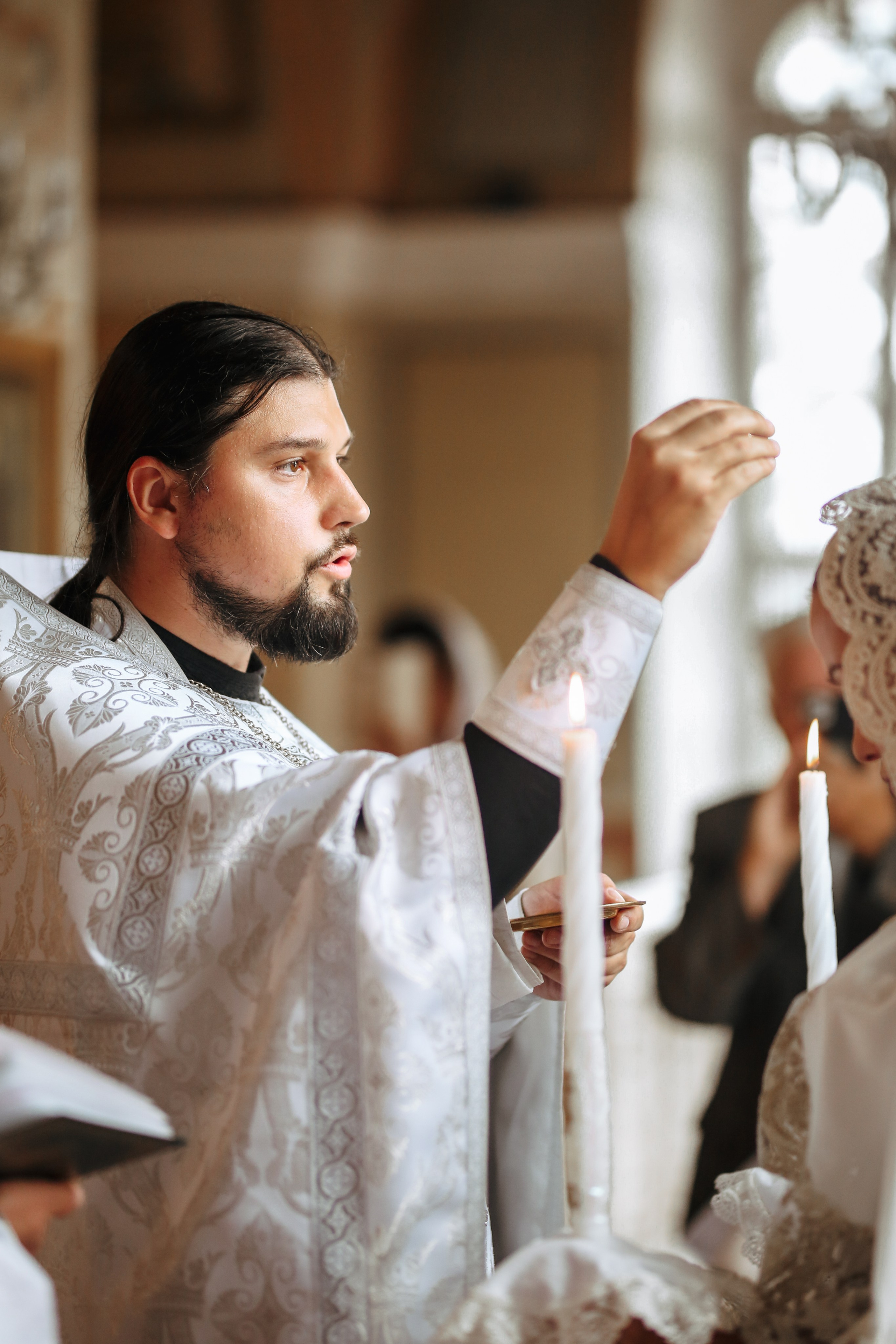 Венчание в Никольском Храме Зеленоград. Фотограф Анастасия Залевская