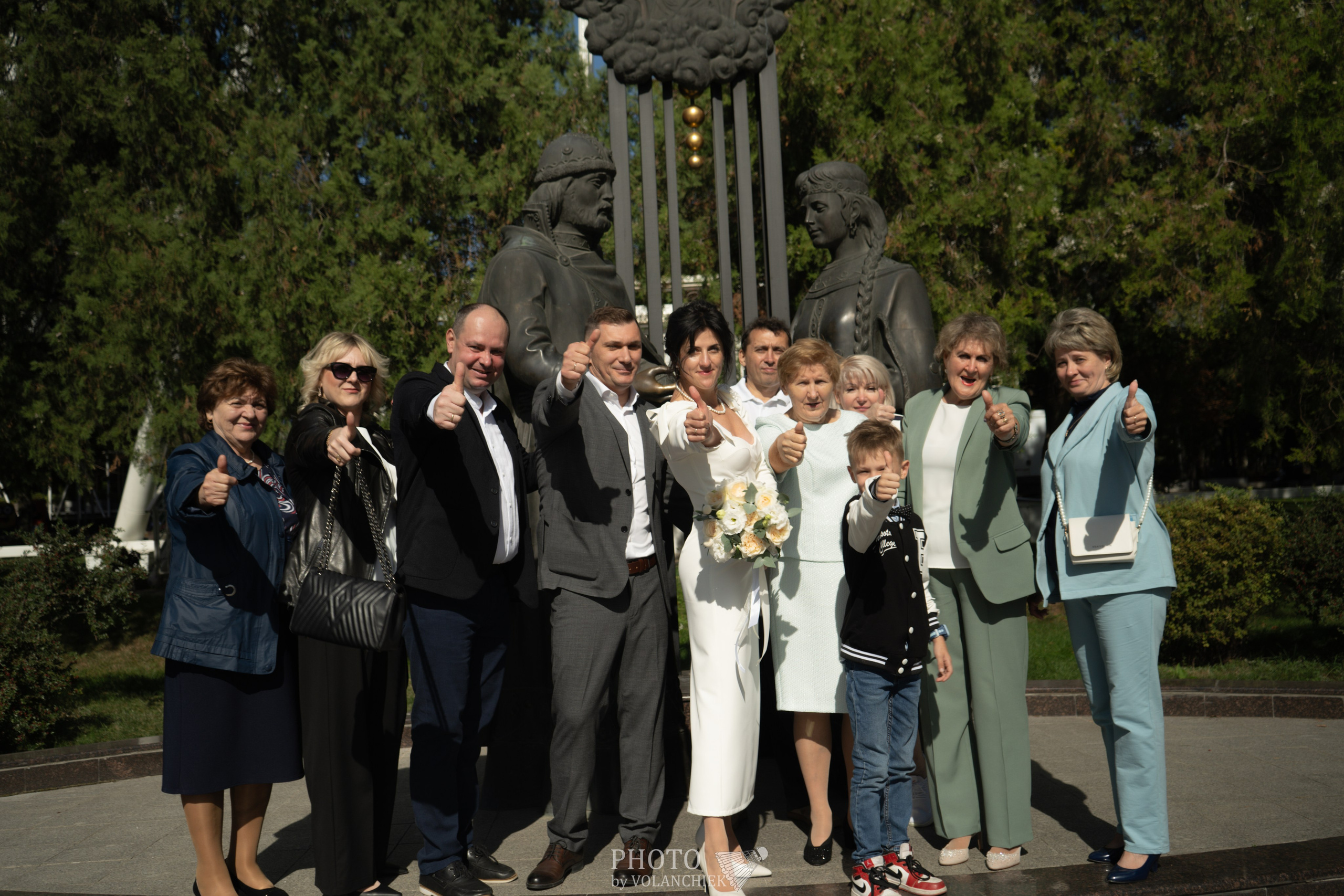 Свадебная фотосессия. Photo by Volanchiek