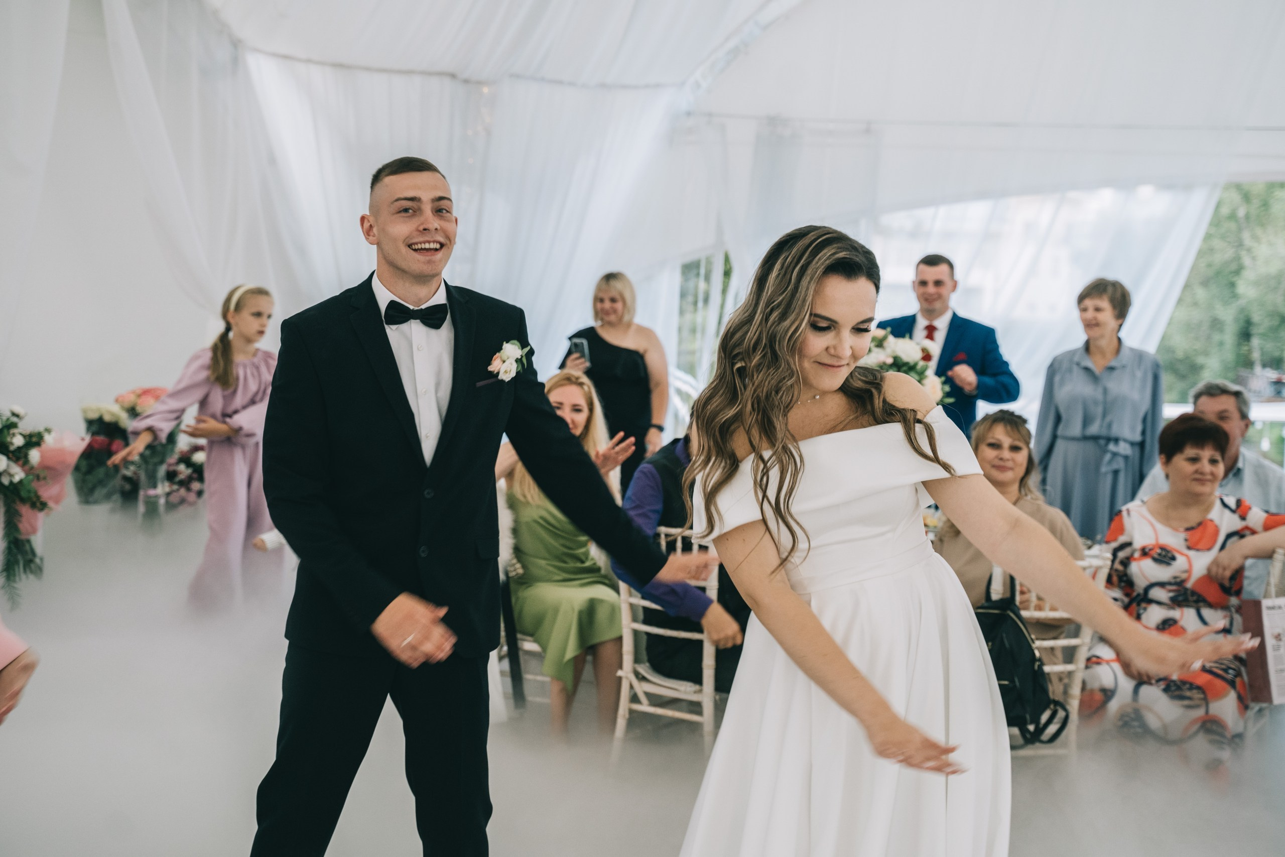 Свадебный банкет в Дмитрове. Свадебный фотограф в Дмитрове