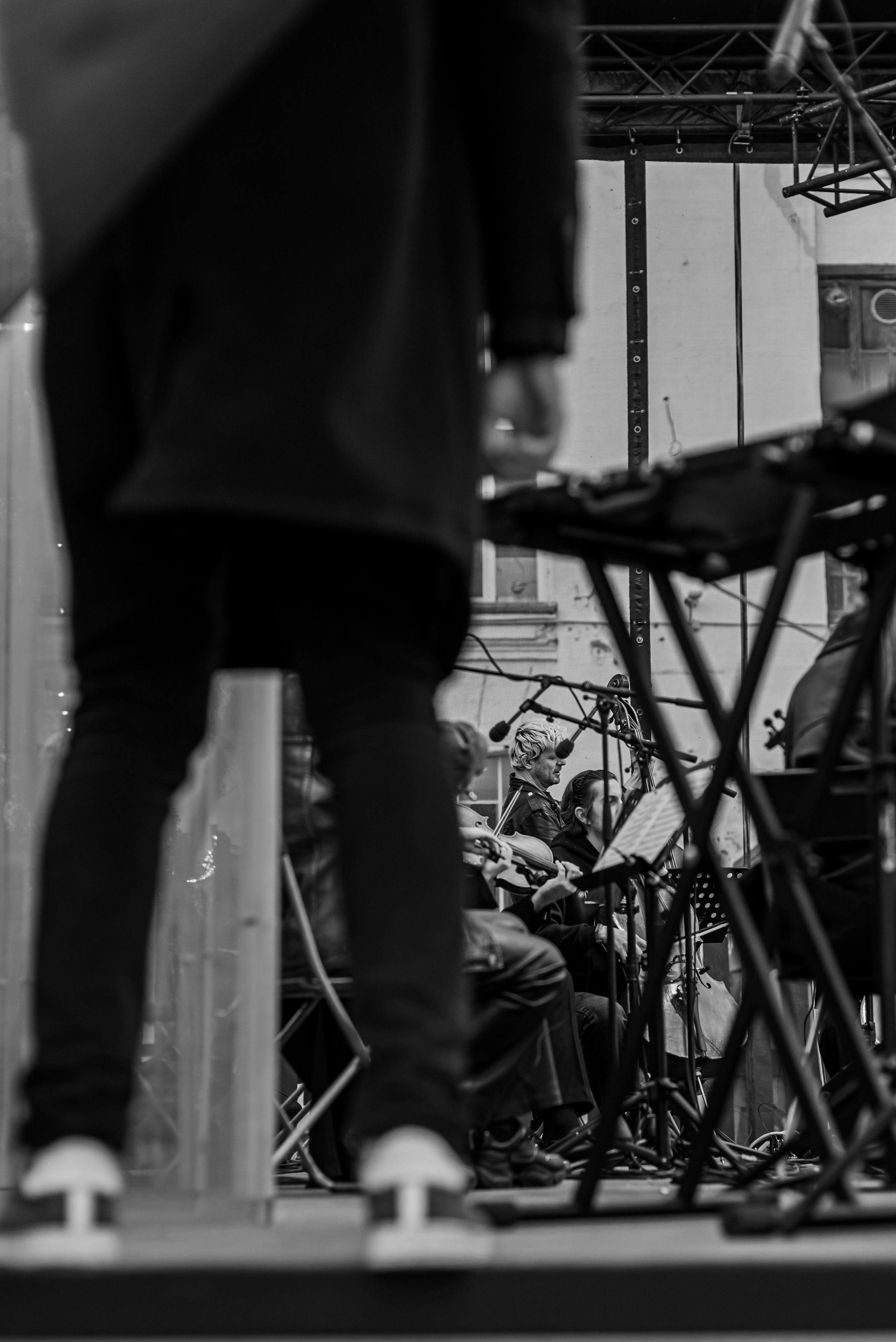 Репортаж, симфонический оркестр