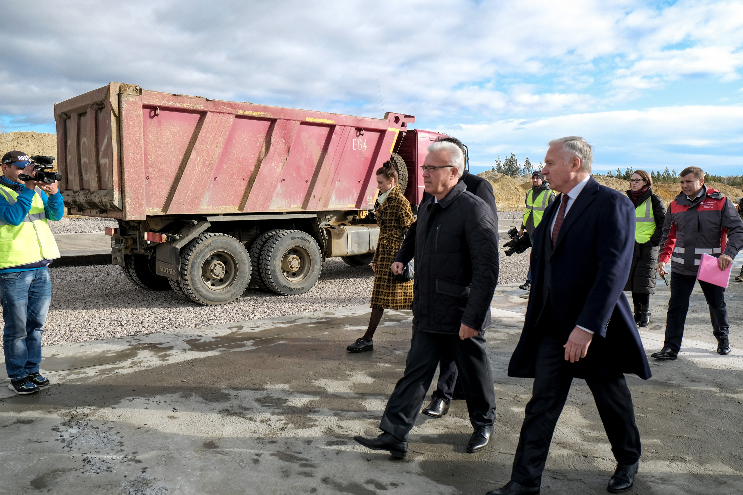 Фотография Делегации на производственном объекте 
