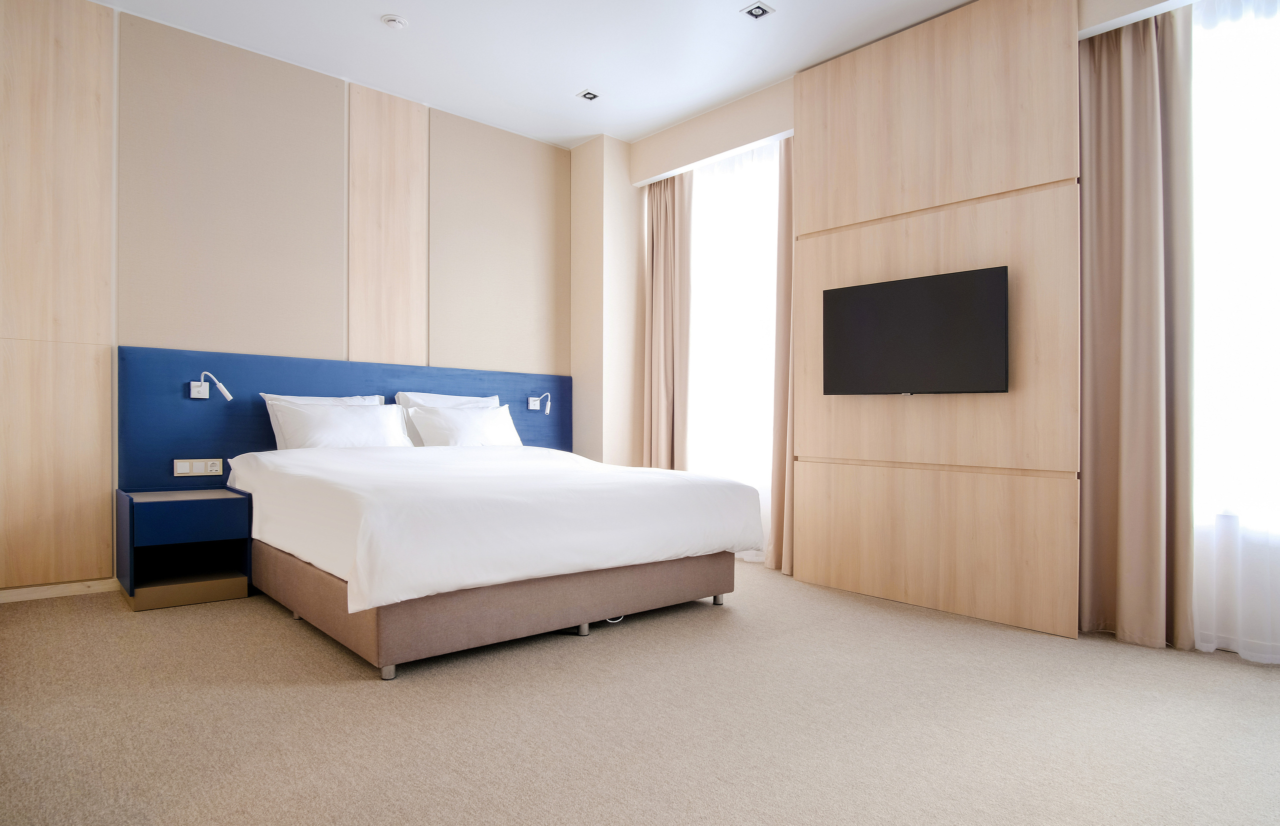 Фотография люкс номера в гостинице 