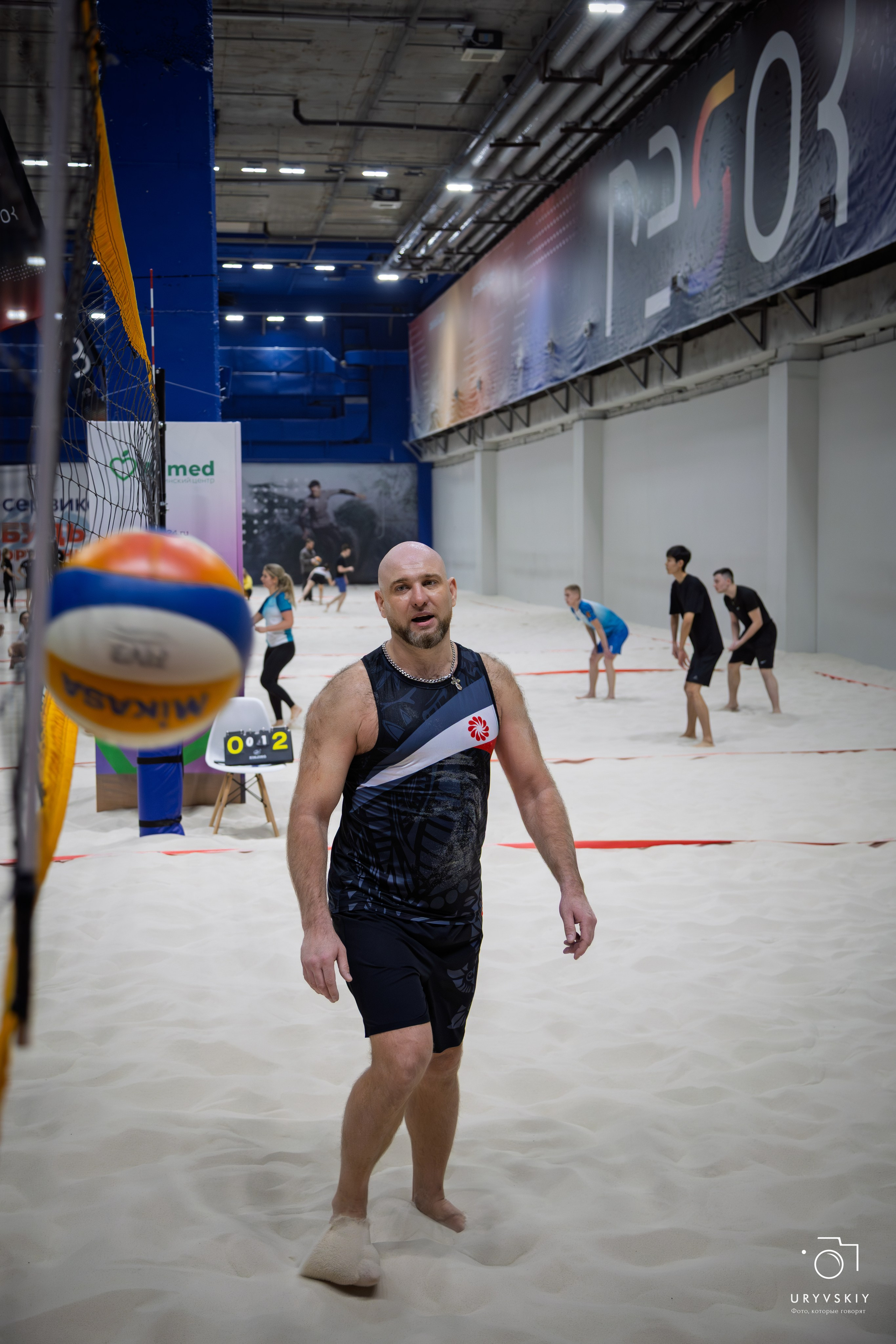 Турнир по пляжному волейболу ГК Командор. Игорь Урывский. Фотограф Красноярск