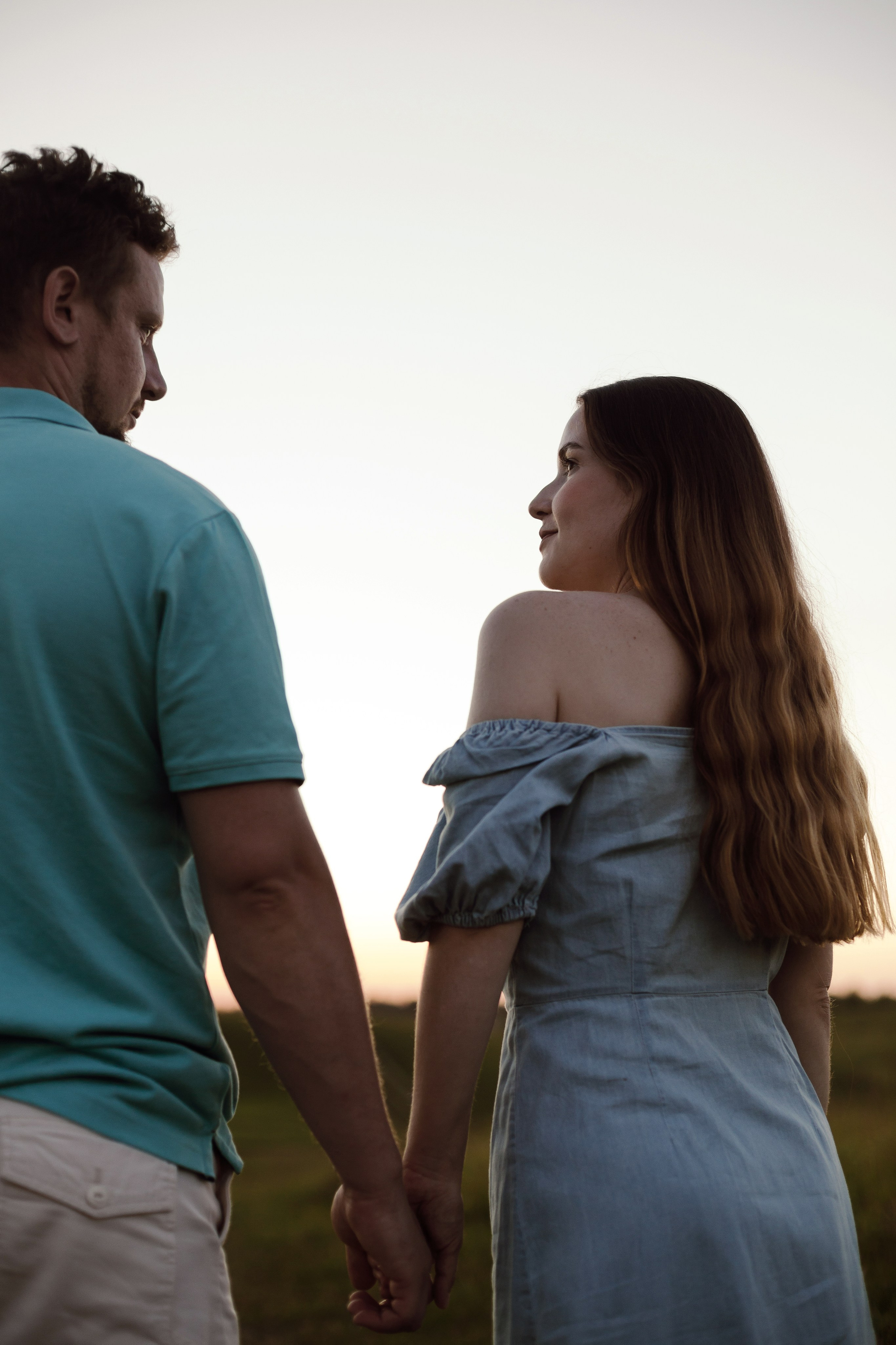 Колтушские высоты — Марина и Сергей. Портретный фотограф в Санкт-Петербурге Элина Ситникова