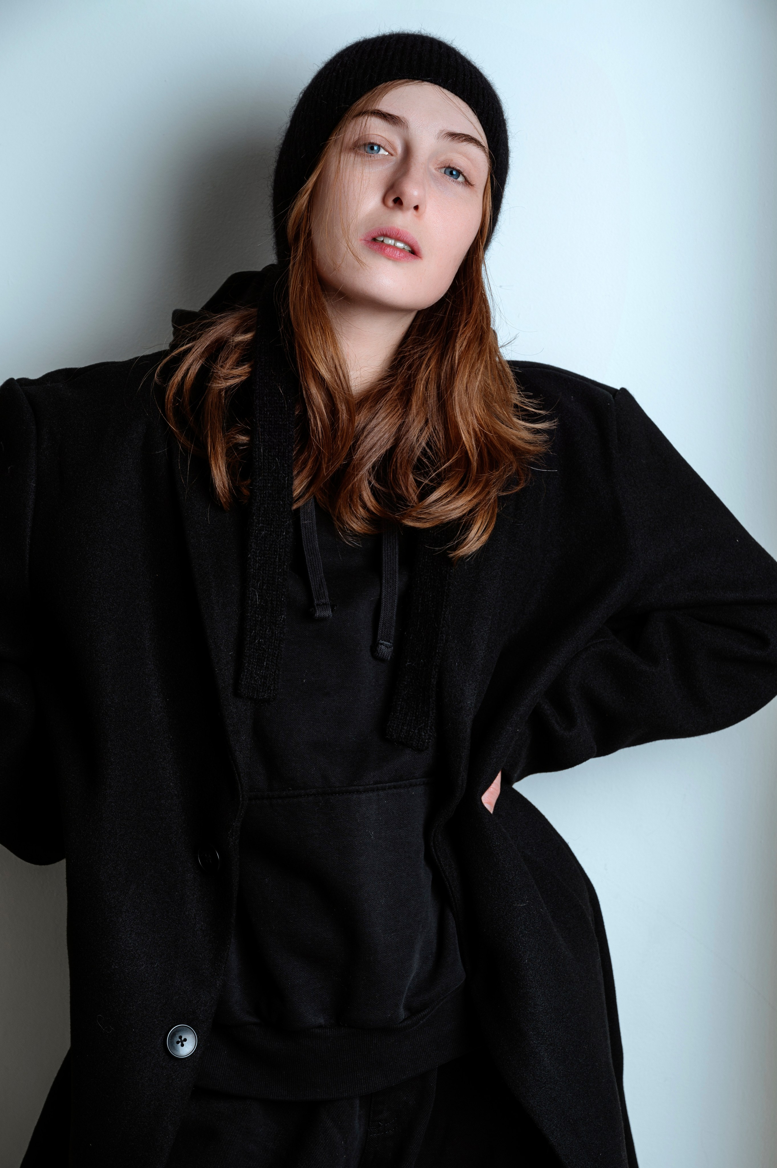 Студийная съемка для актрисы Вероники Фаворской. Портретный фотограф в Москве Ковалева Валентина