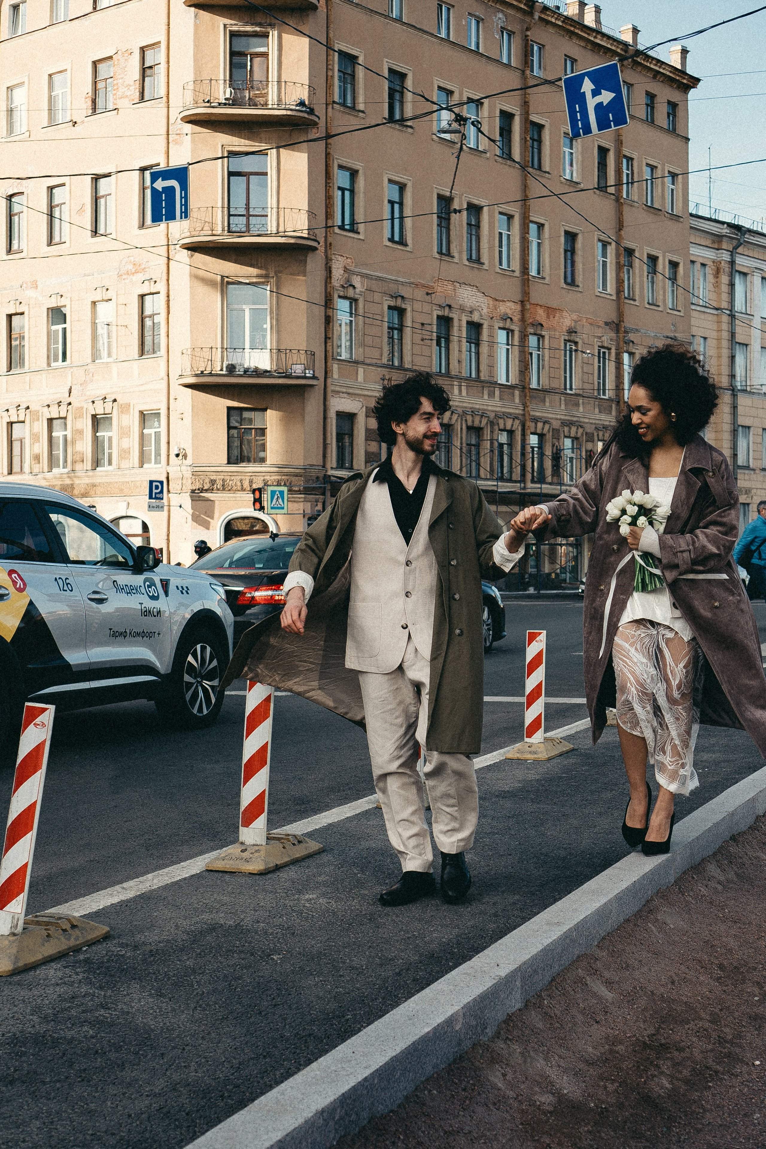СВАДЕБНАЯ ПРОГУЛКА ПО ПЕТРОГРАДКЕ ВЕСНОЙ. СВАДЕБНАЯ ФОТОСЕССИИЯ НА ПЕТРОГРАДКЕ. Профессиональный фотограф, Санкт-Петербург — Виктория Богомолова