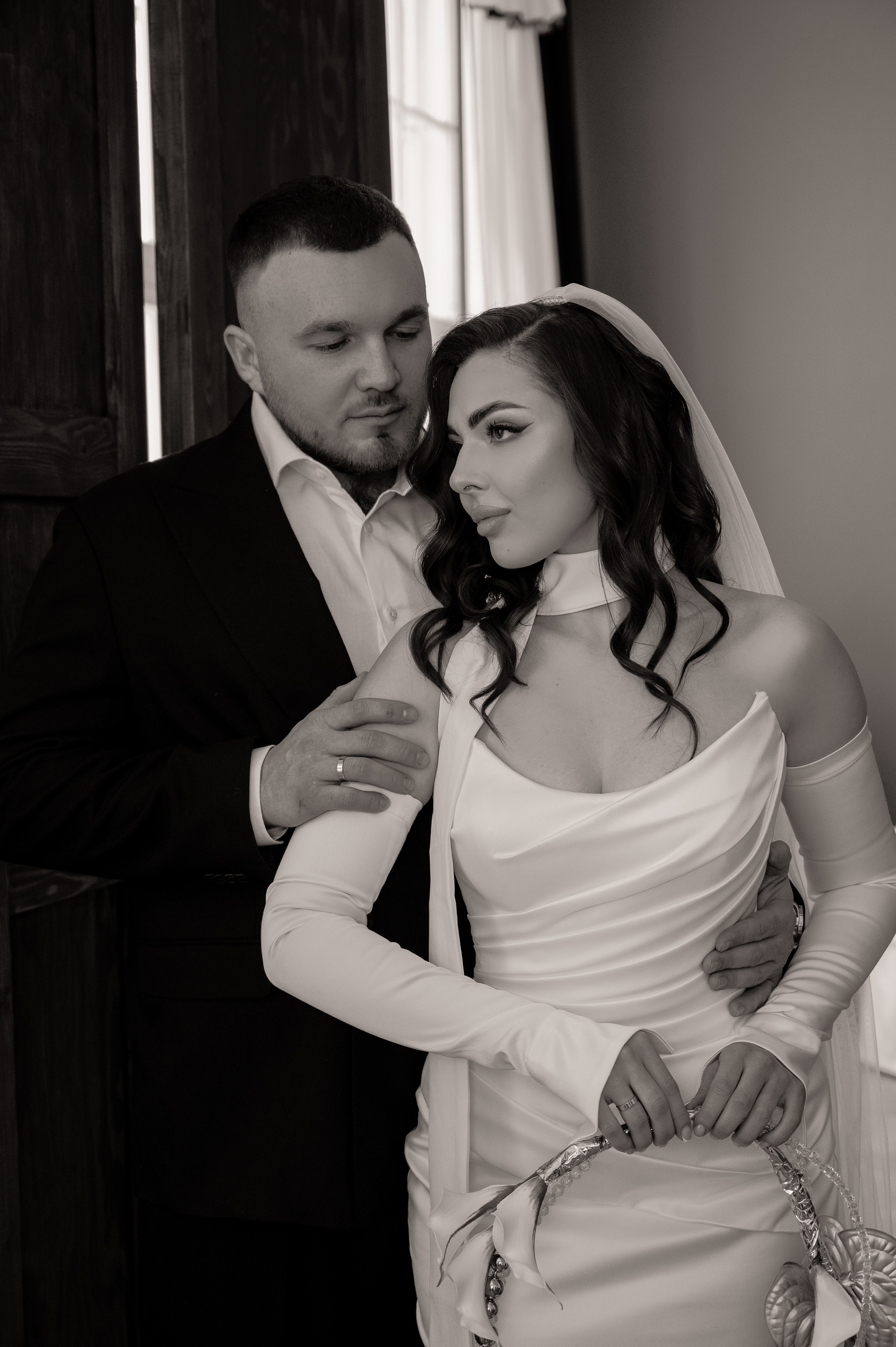 Свадебная фотосессия в студии. Свадебный и семейный фотограф в Краснодаре Алина Мельник