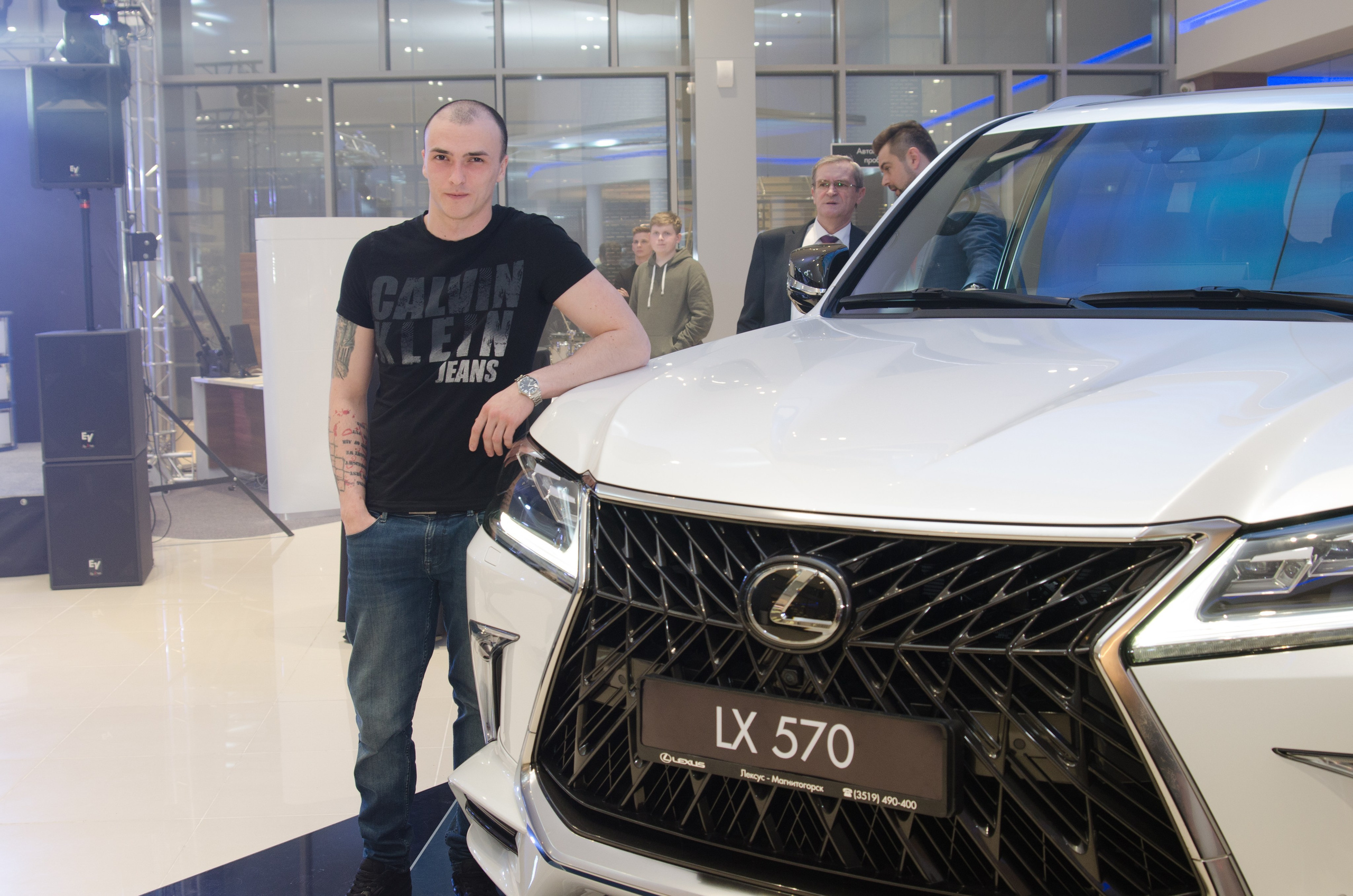 Открытие Lexus. Evgeniy Roslov