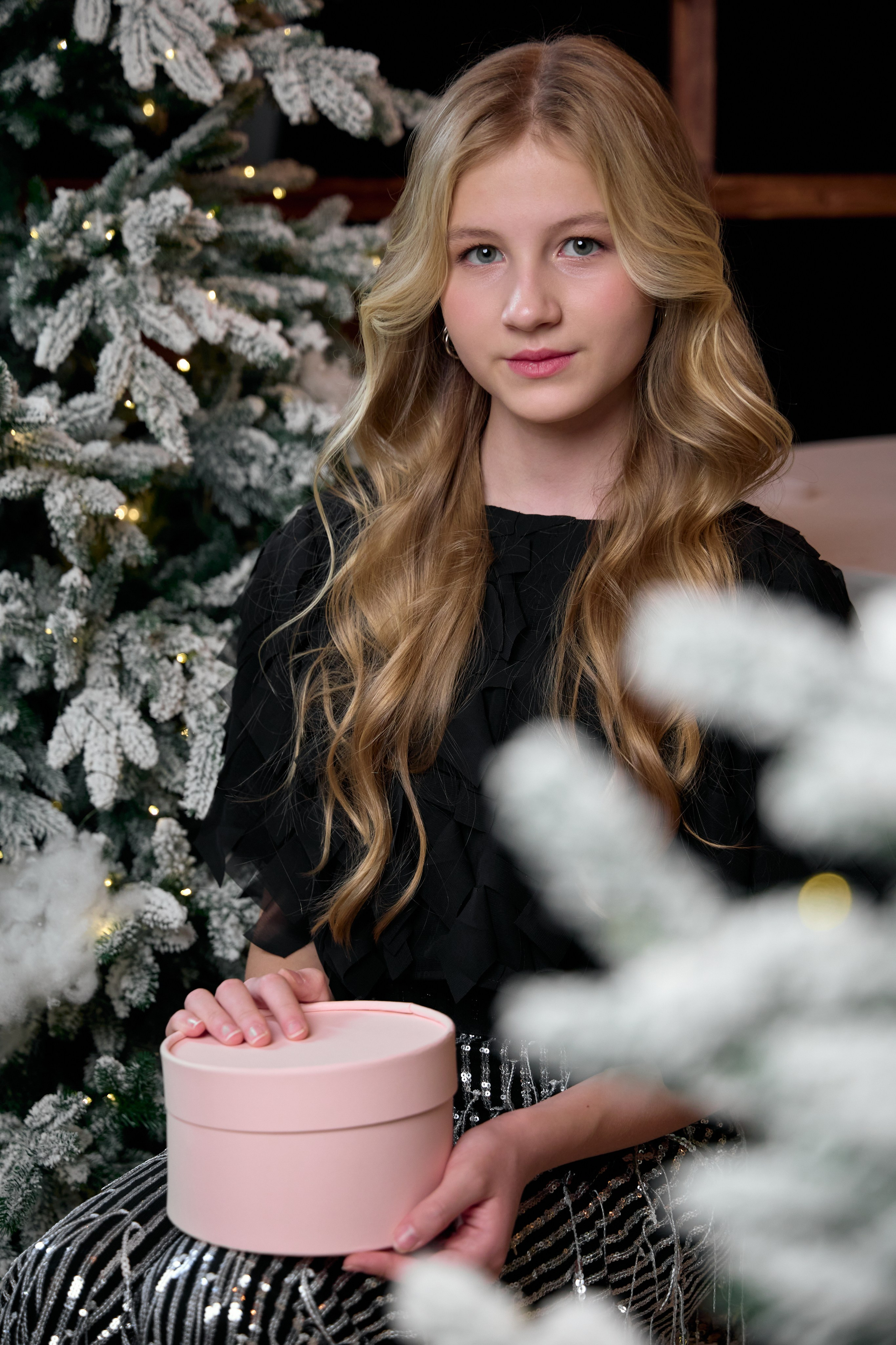 Портретная новогодняя съемка