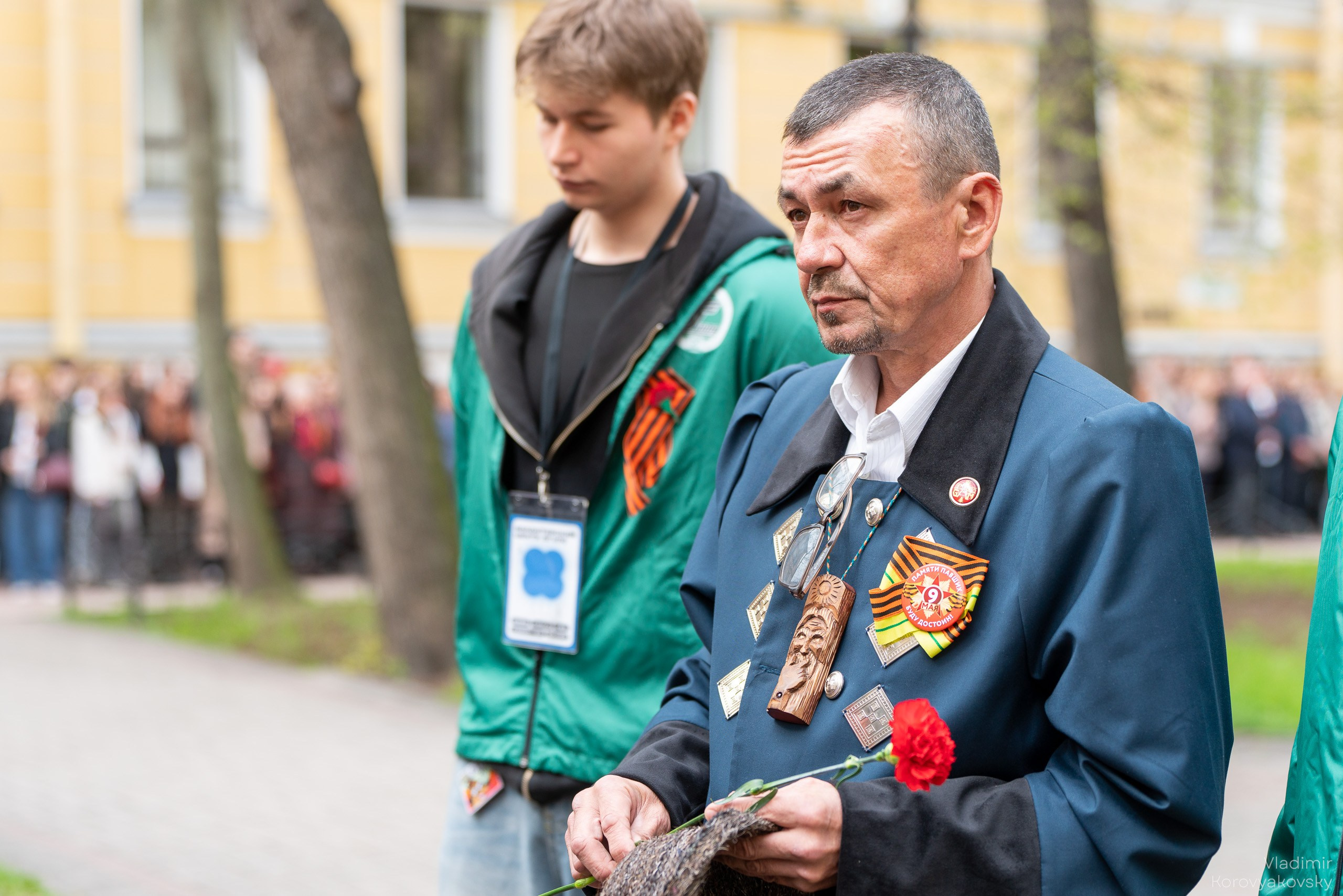 Мероприятия ко Дню Победы. Фотограф Владимир Коровяковский