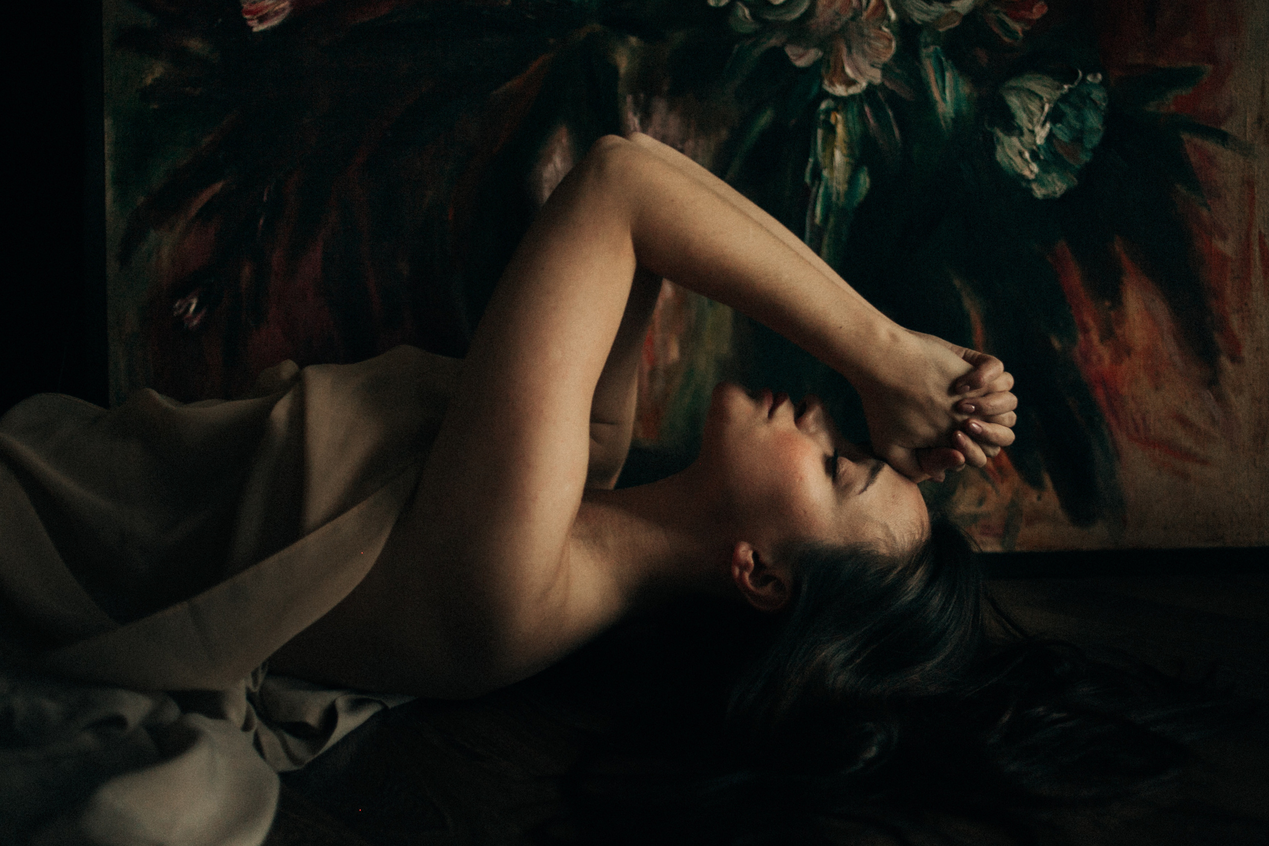 Женский портрет, фотосессия дома. Детский и семейный фотограф Муксимова Ирина