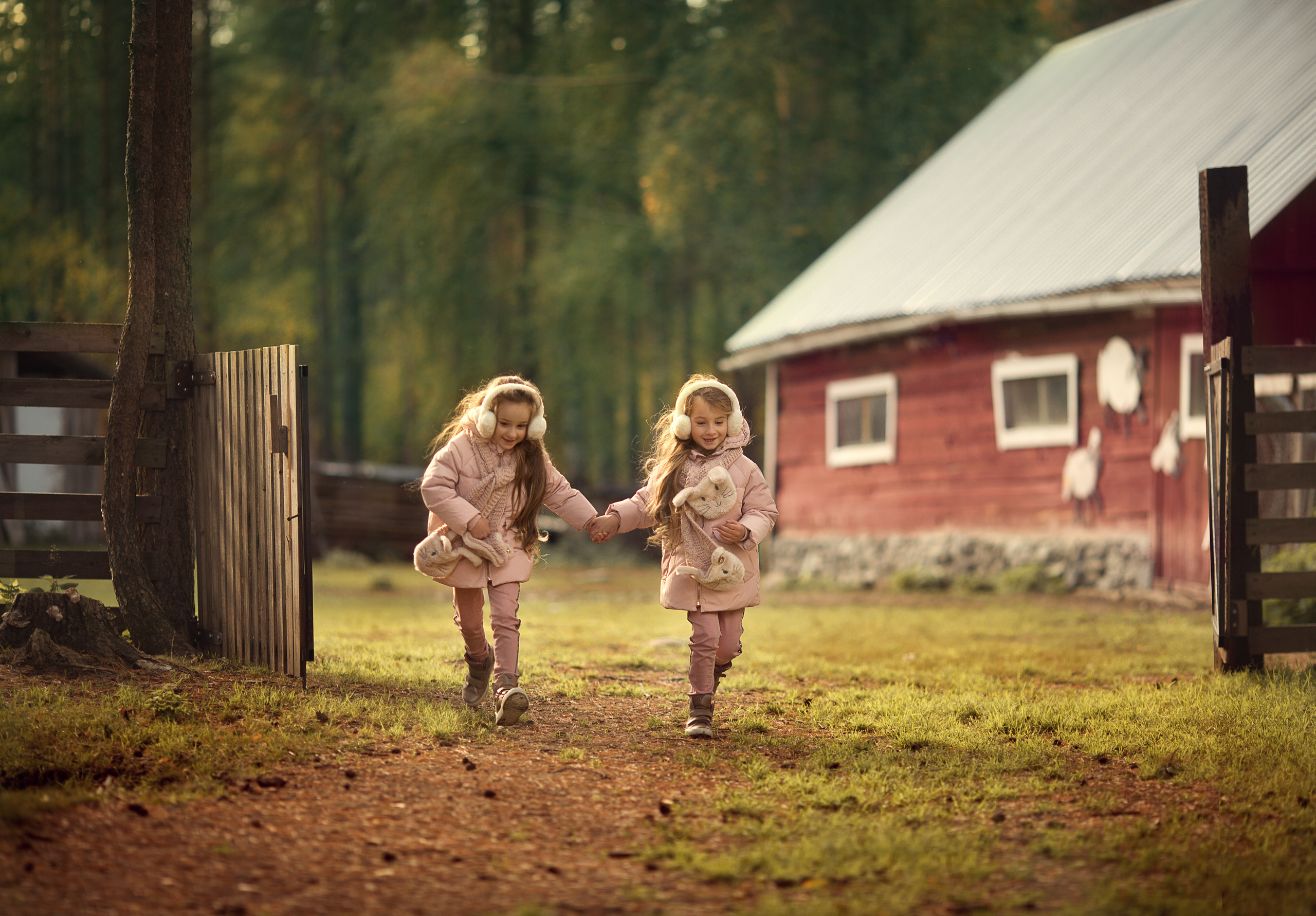 Фотосессия на хуторе с животными. Детский и семейный фотограф Муксимова Ирина