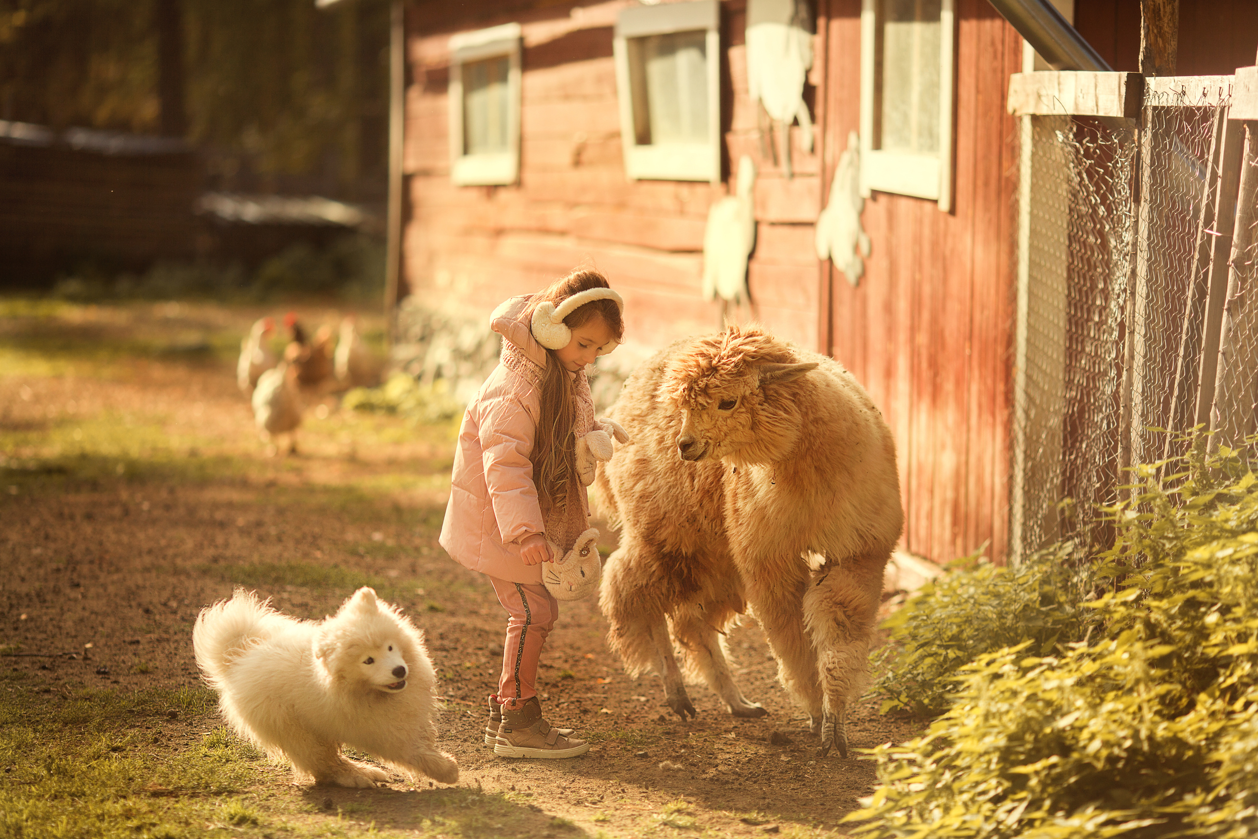 Фотосессия на хуторе с животными. Детский и семейный фотограф Муксимова Ирина