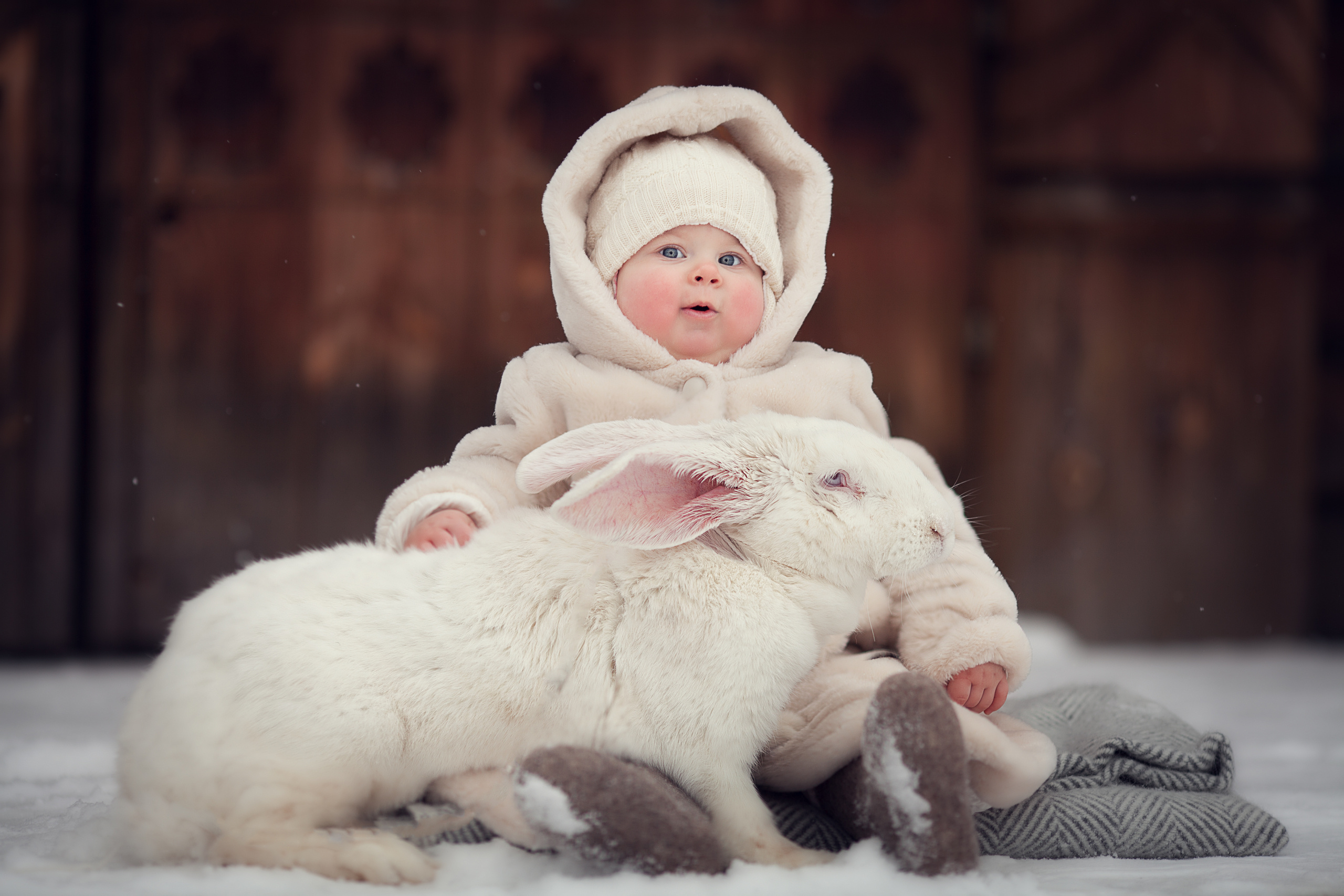 Зимняя фотосессия в деревне. Детский и семейный фотограф Муксимова Ирина