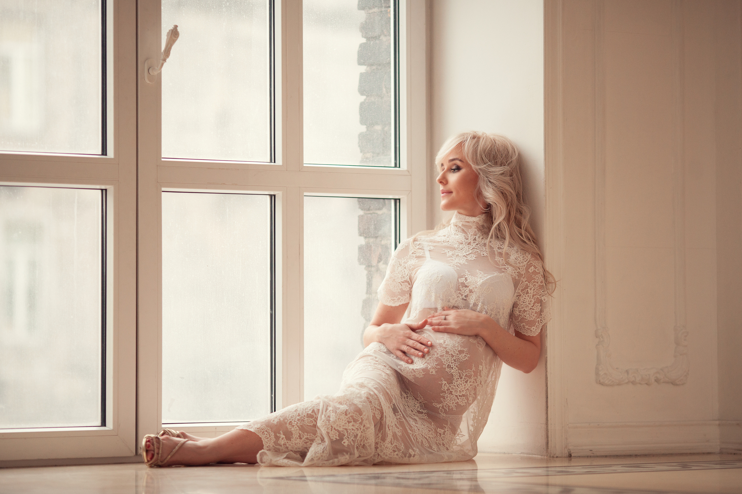 Фотосессия беременности зимой. Детский и семейный фотограф Муксимова Ирина