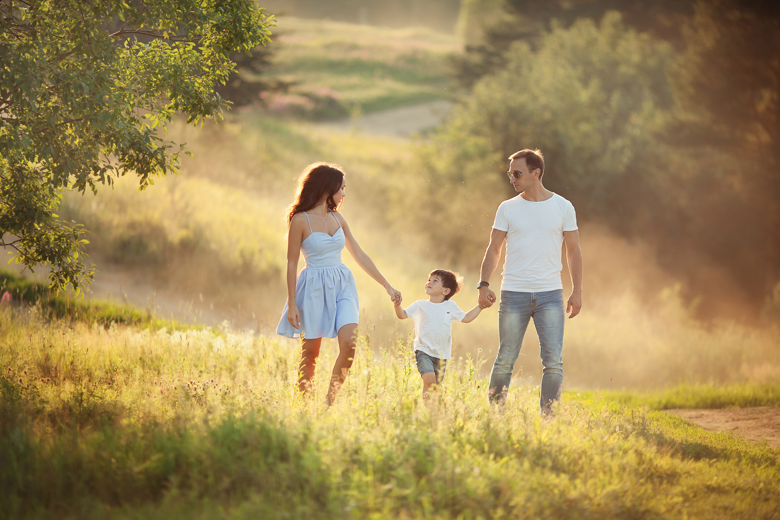 Фотосессия в полях спб. Детский и семейный фотограф Муксимова Ирина