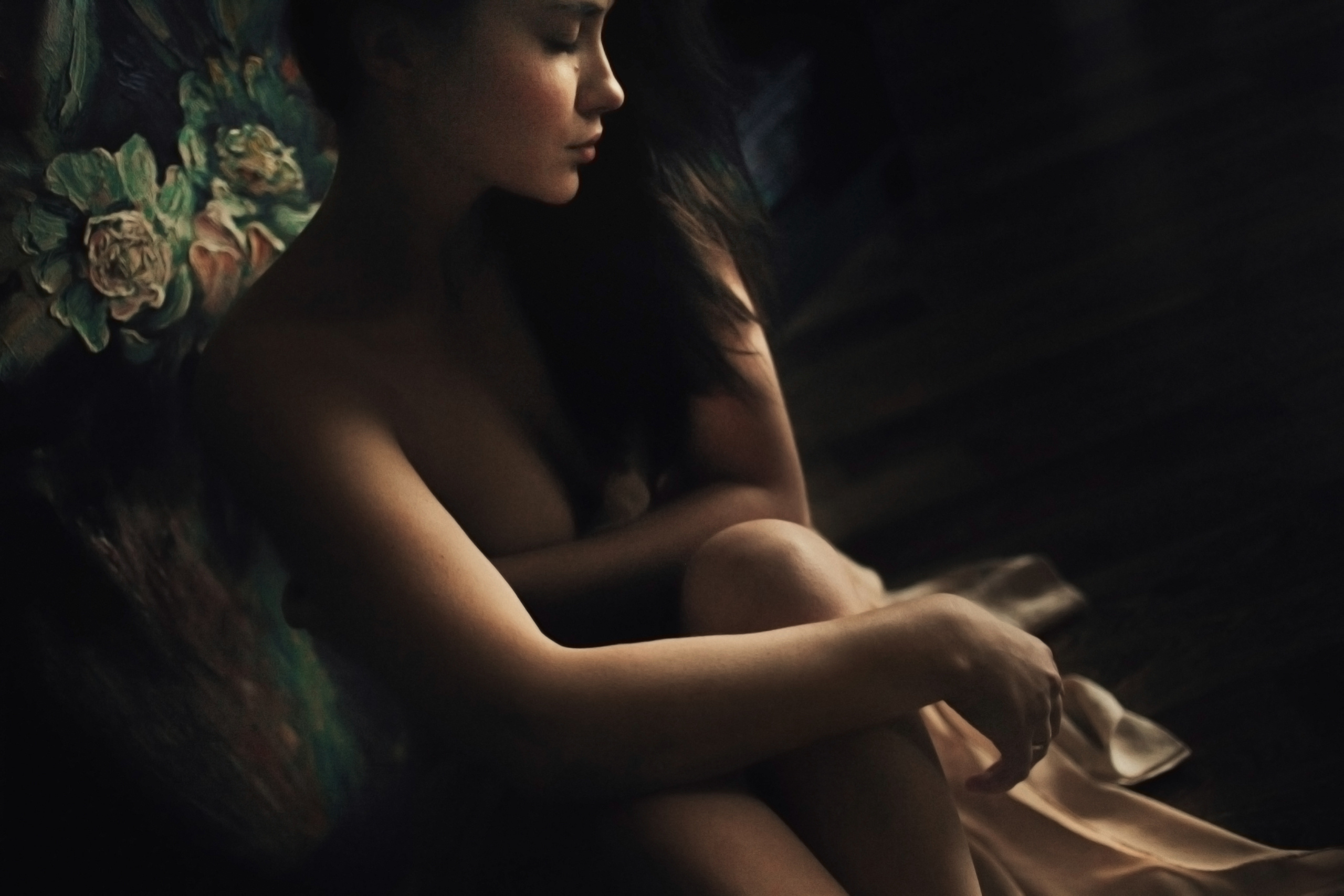 Женский портрет, фотосессия дома. Детский и семейный фотограф Муксимова Ирина