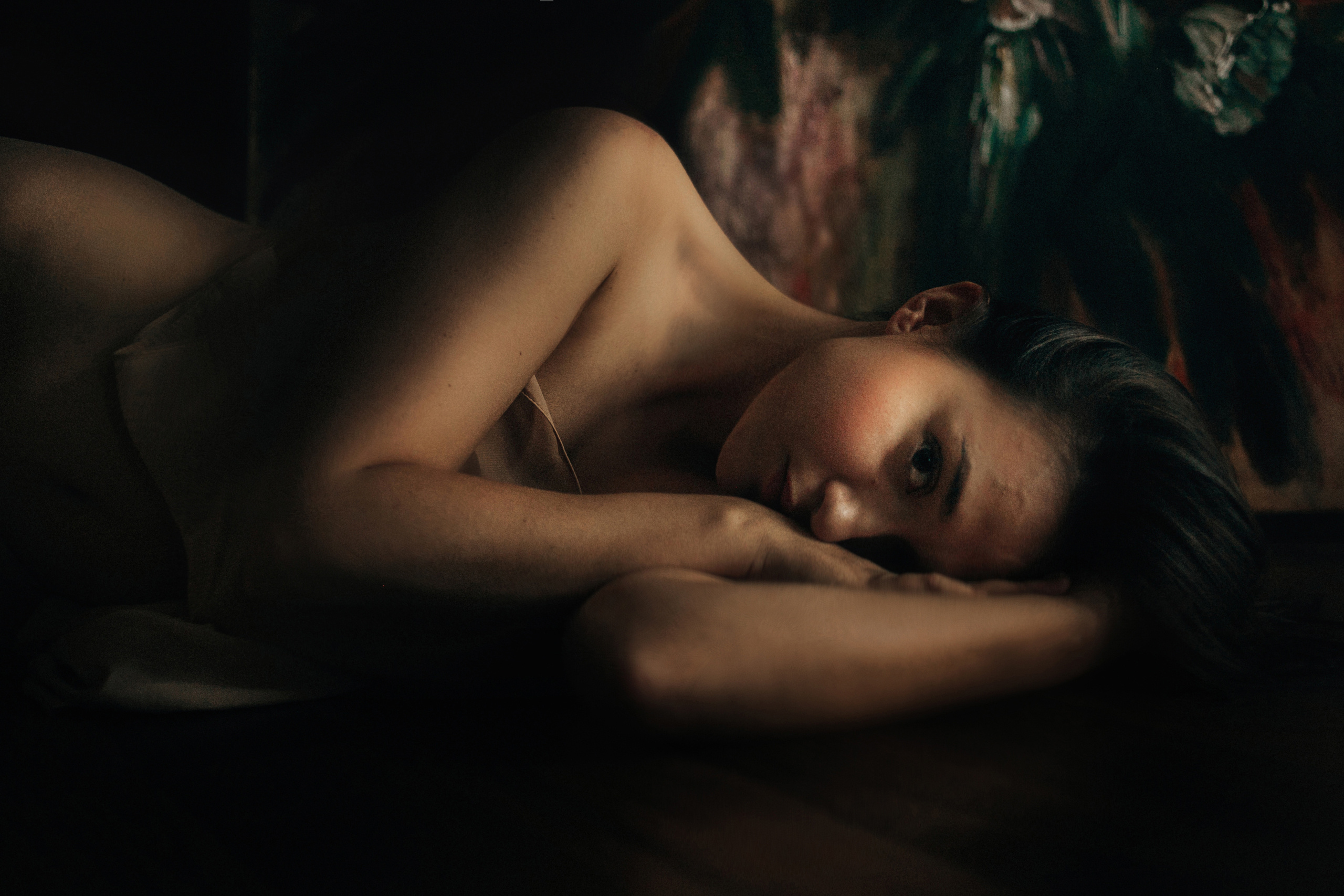 Женский портрет, фотосессия дома. Детский и семейный фотограф Муксимова Ирина