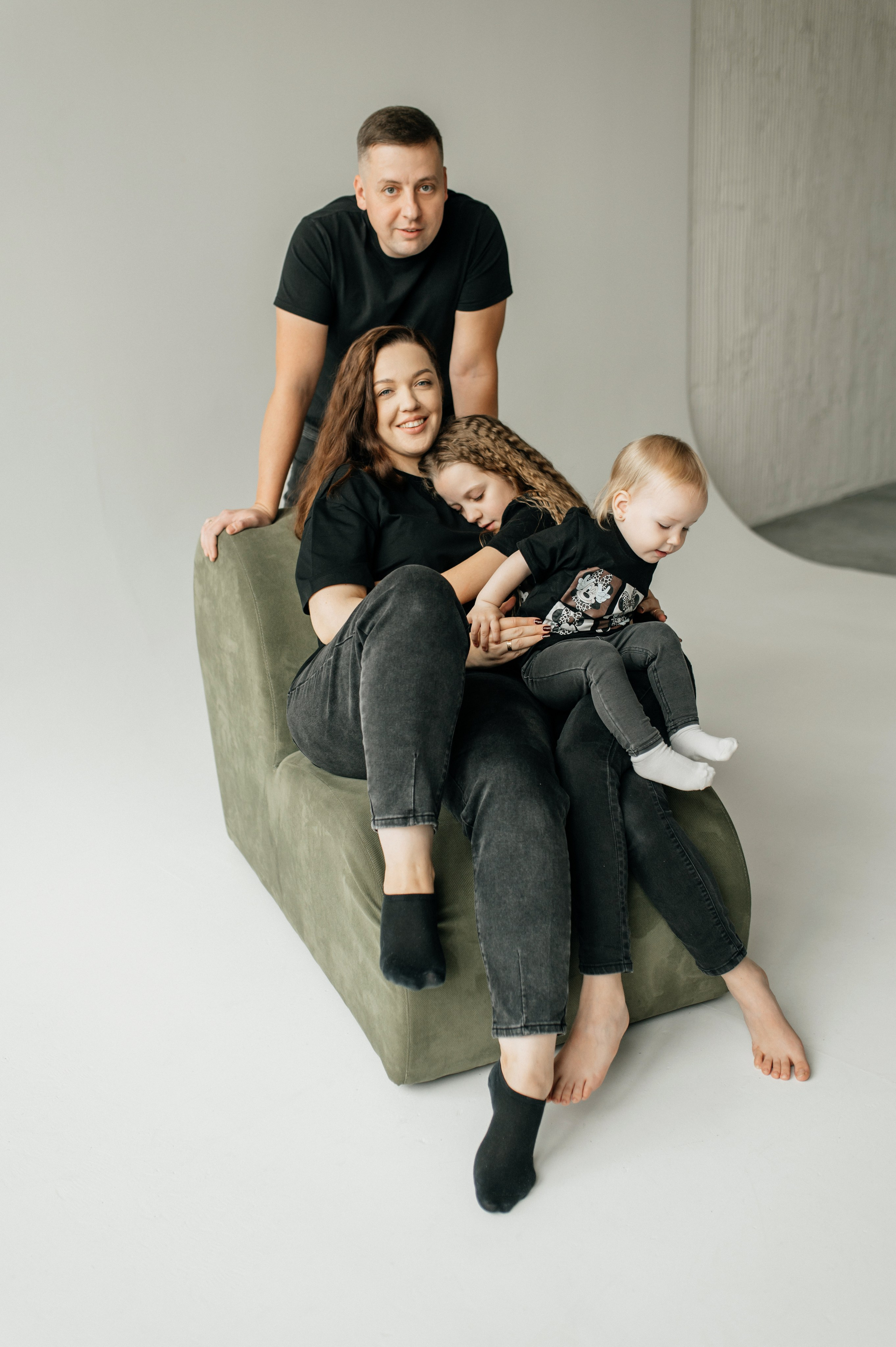 Оля+Саша+Кира+Ксюша. Костюшко Кристина — семейный и свадебный фотограф в Минске