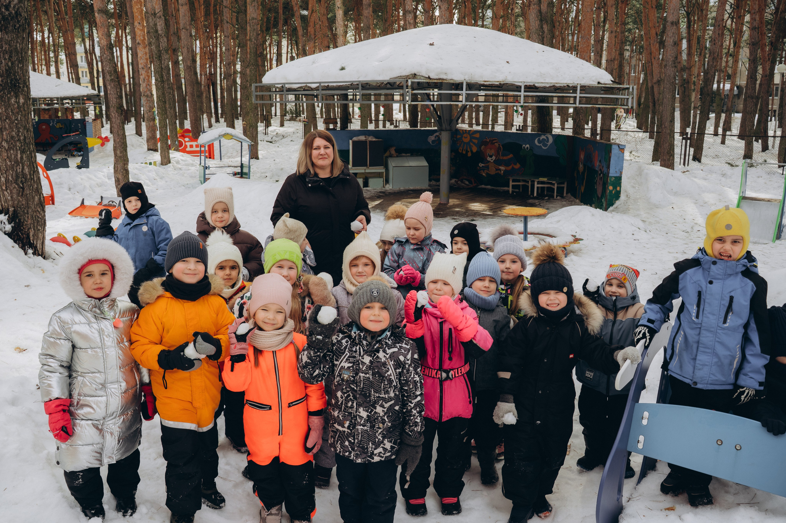 Репортаж в саду. Семейный фотограф • Домашние съемки в Нижнем Новгороде