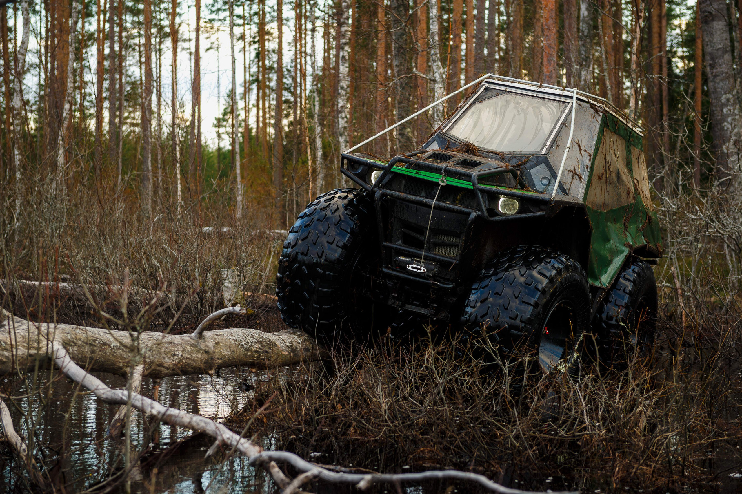 Ленинград-трофи 2024 — Вездеход Секач промо. Фотограф Алексей Алексеев
