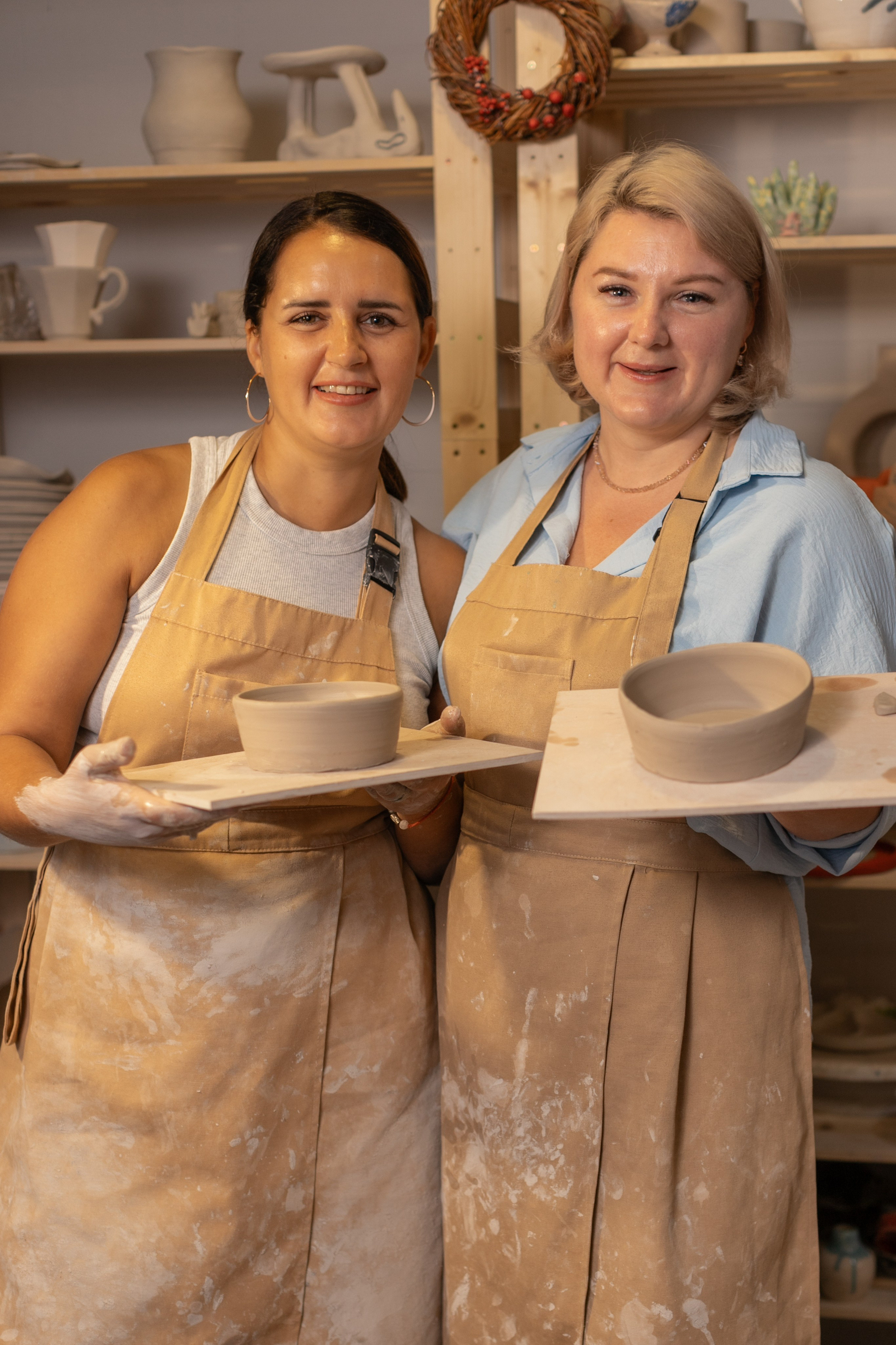 Гончарный МК Ирина и Юлия. Семейный и детский newborn фотограф в Ростове-на-Дону Наталья Лебедева