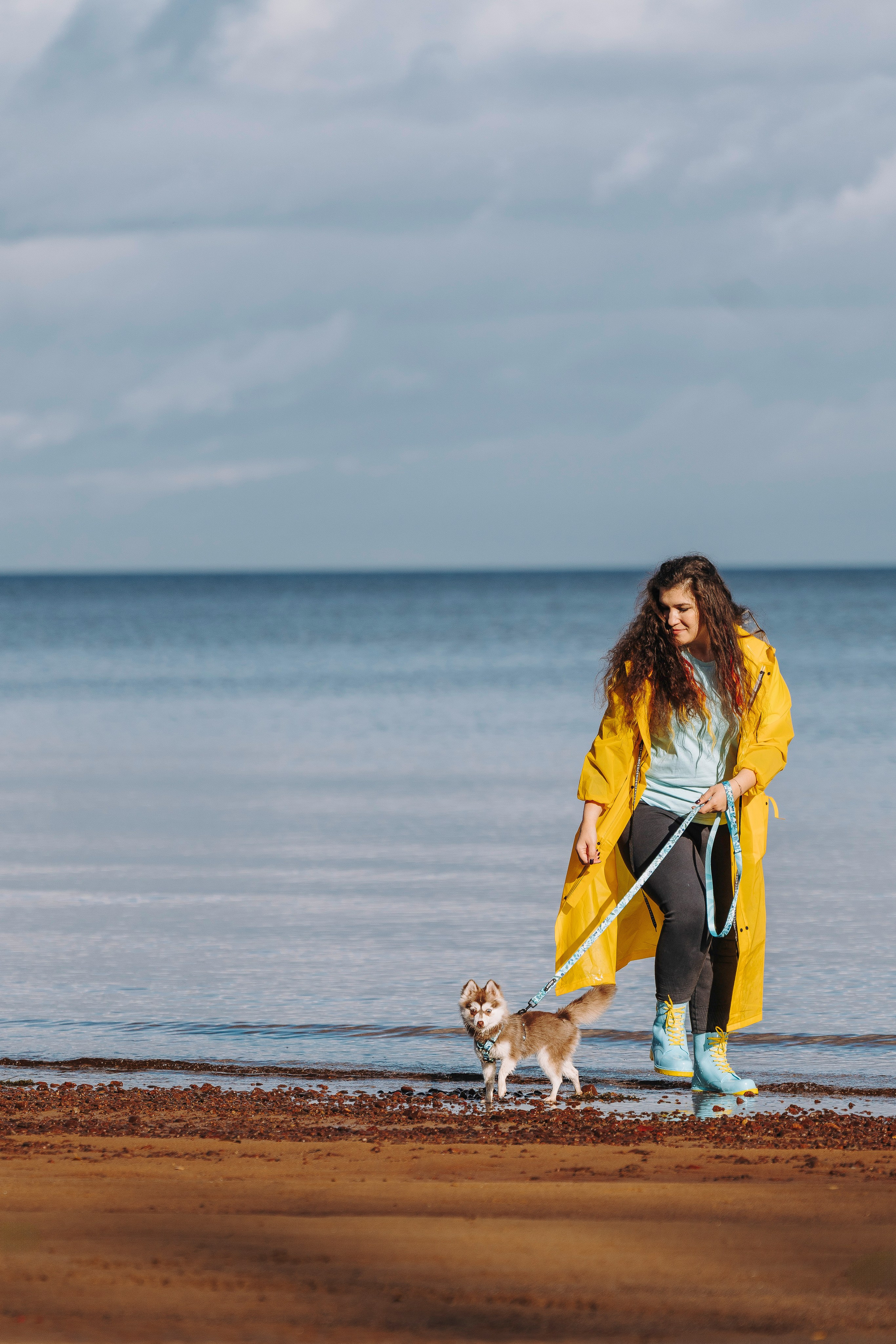 Катерина и Дрэка. Фотограф анималист в Спб недорого Олеся Майорова