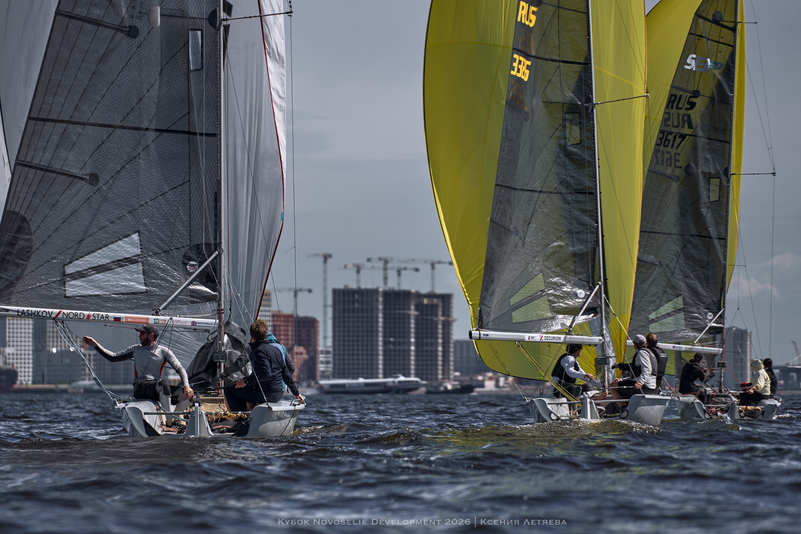 Парусный спорт. КСЕНИЯ ЛЕТЯЕВА