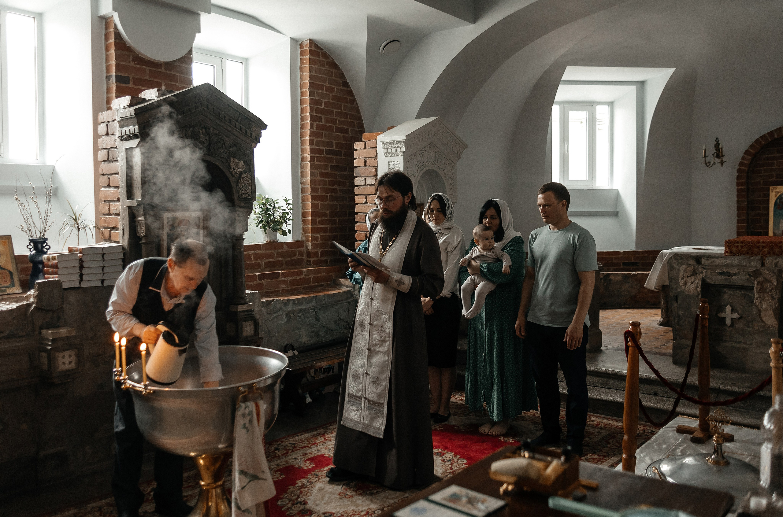 Крещение. Свадебный и семейный фотограф в Омске Евгения Хакимова