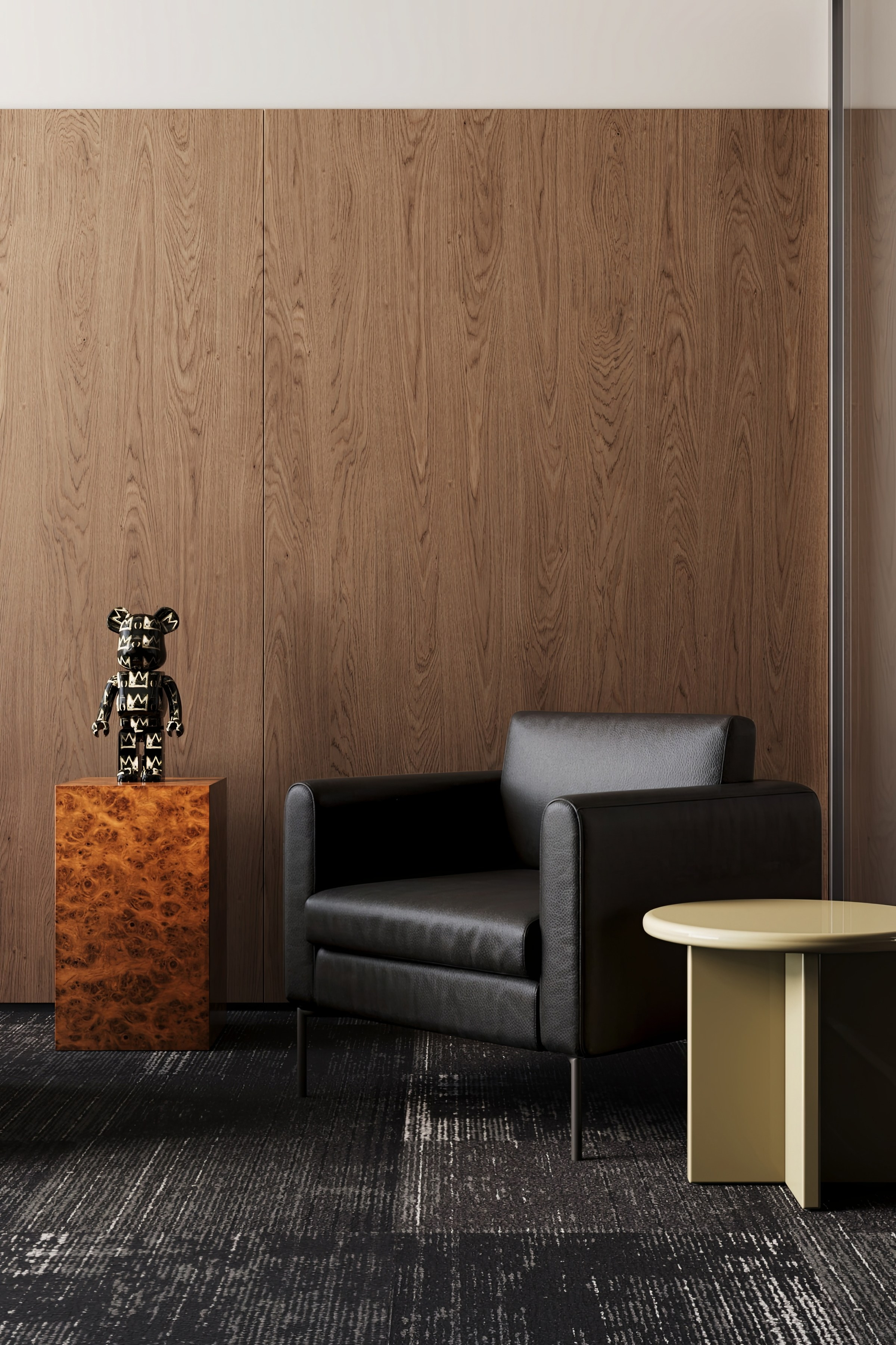 Brut office. Residential and commercial interior visualizer Anton Barantsev