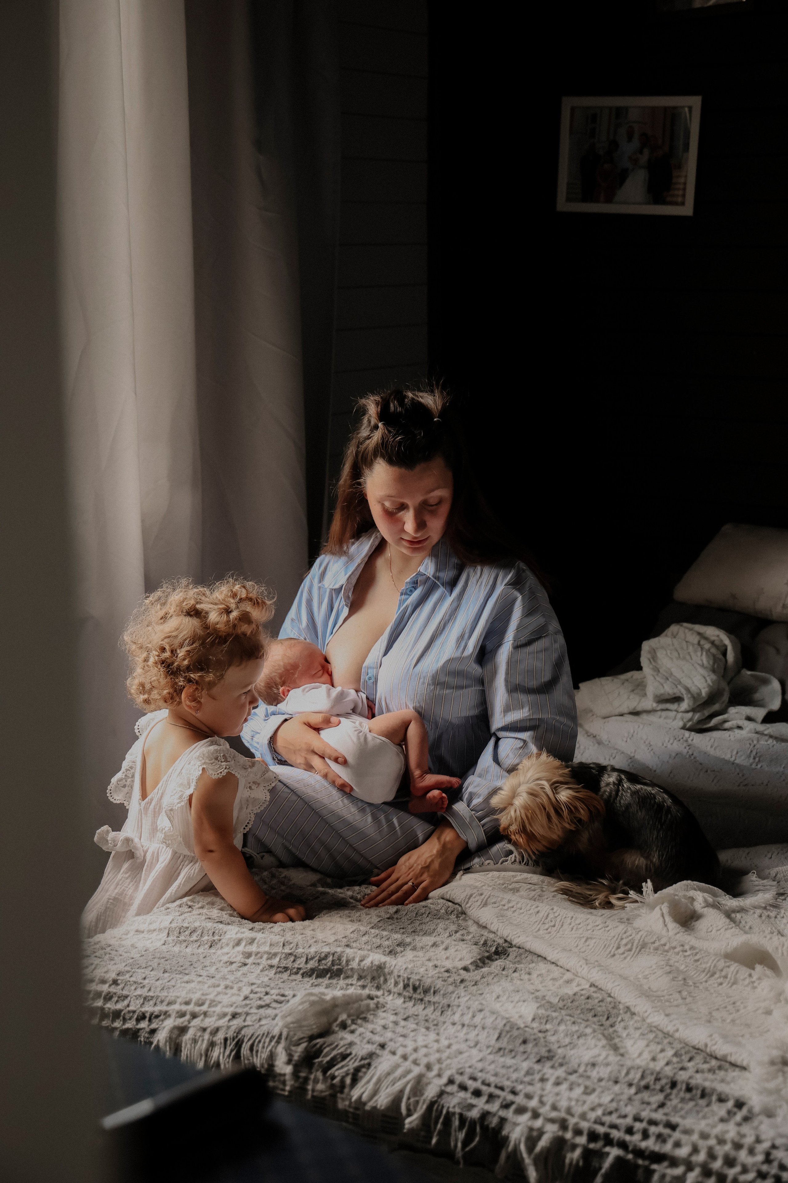 Настя Руслан София Ратмир. Фотограф новорожденных