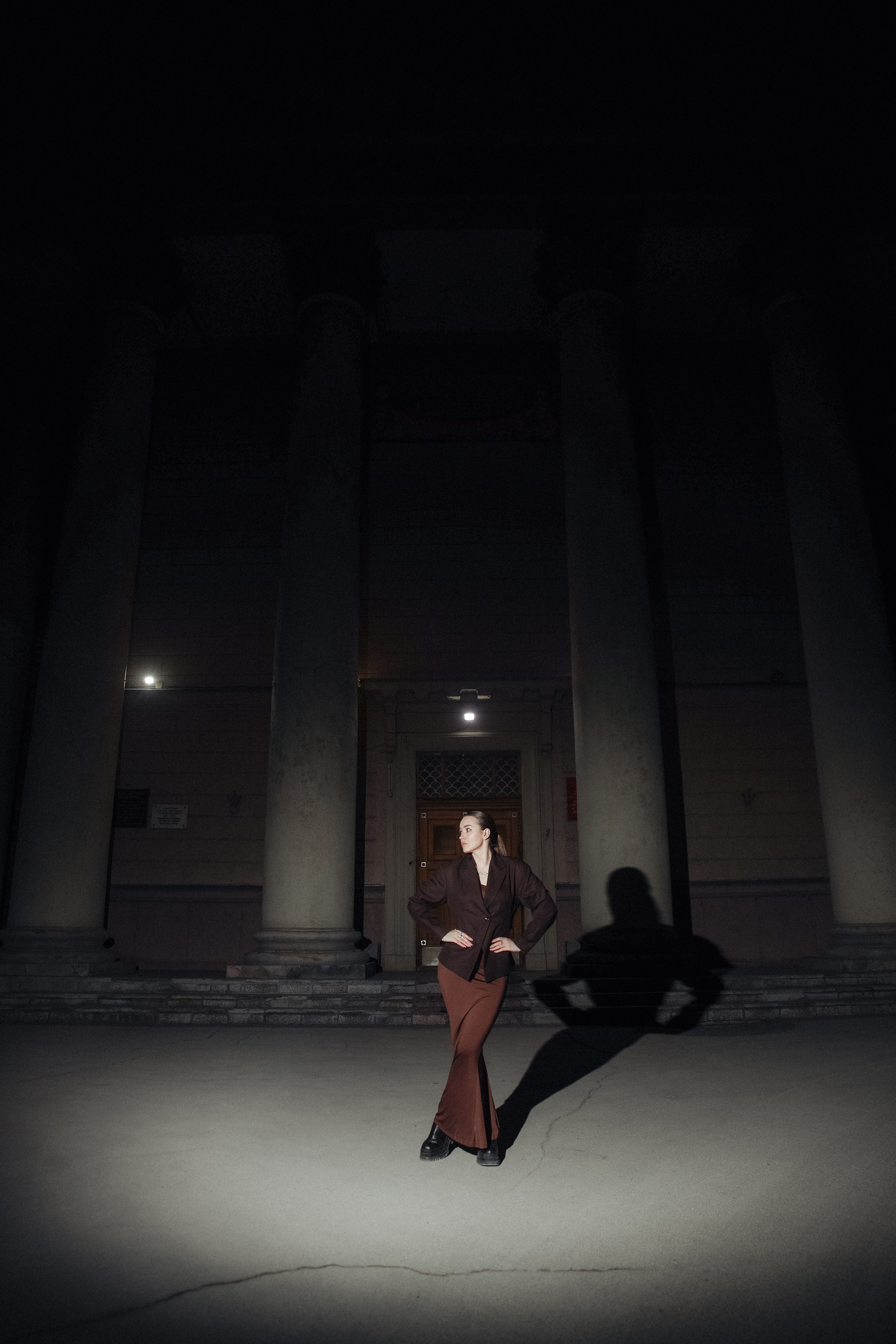 Ночная прогулки. Индивидуальный фотограф Новосибирск Настя