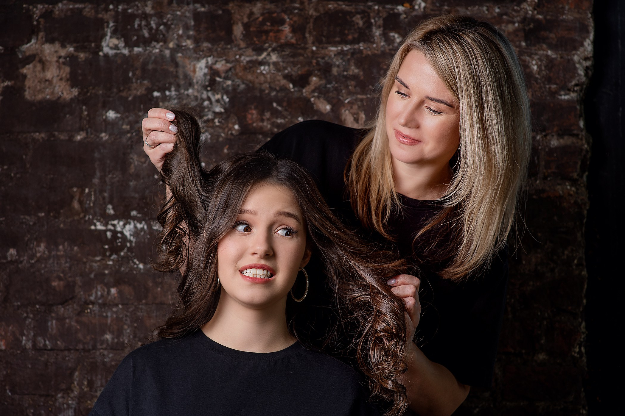 Две принцессы. Мама с дочкой. Семейный и детский фотограф в Москве Ксения Алпатова