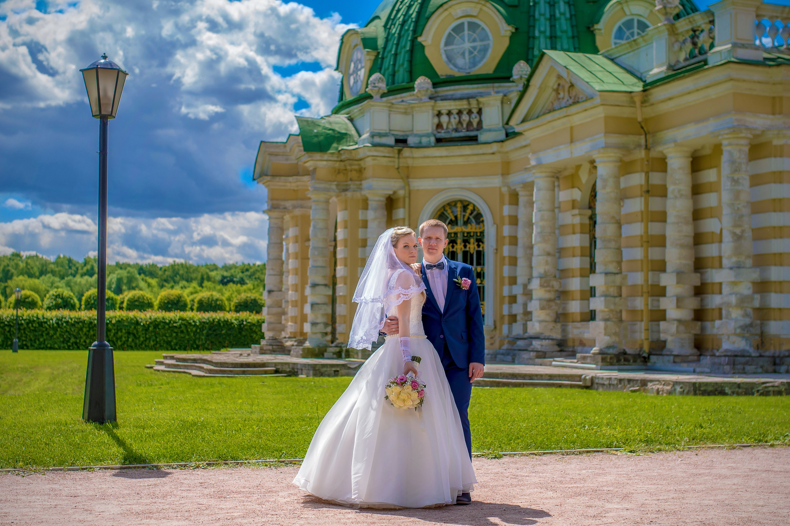 кусково, свадебные фото