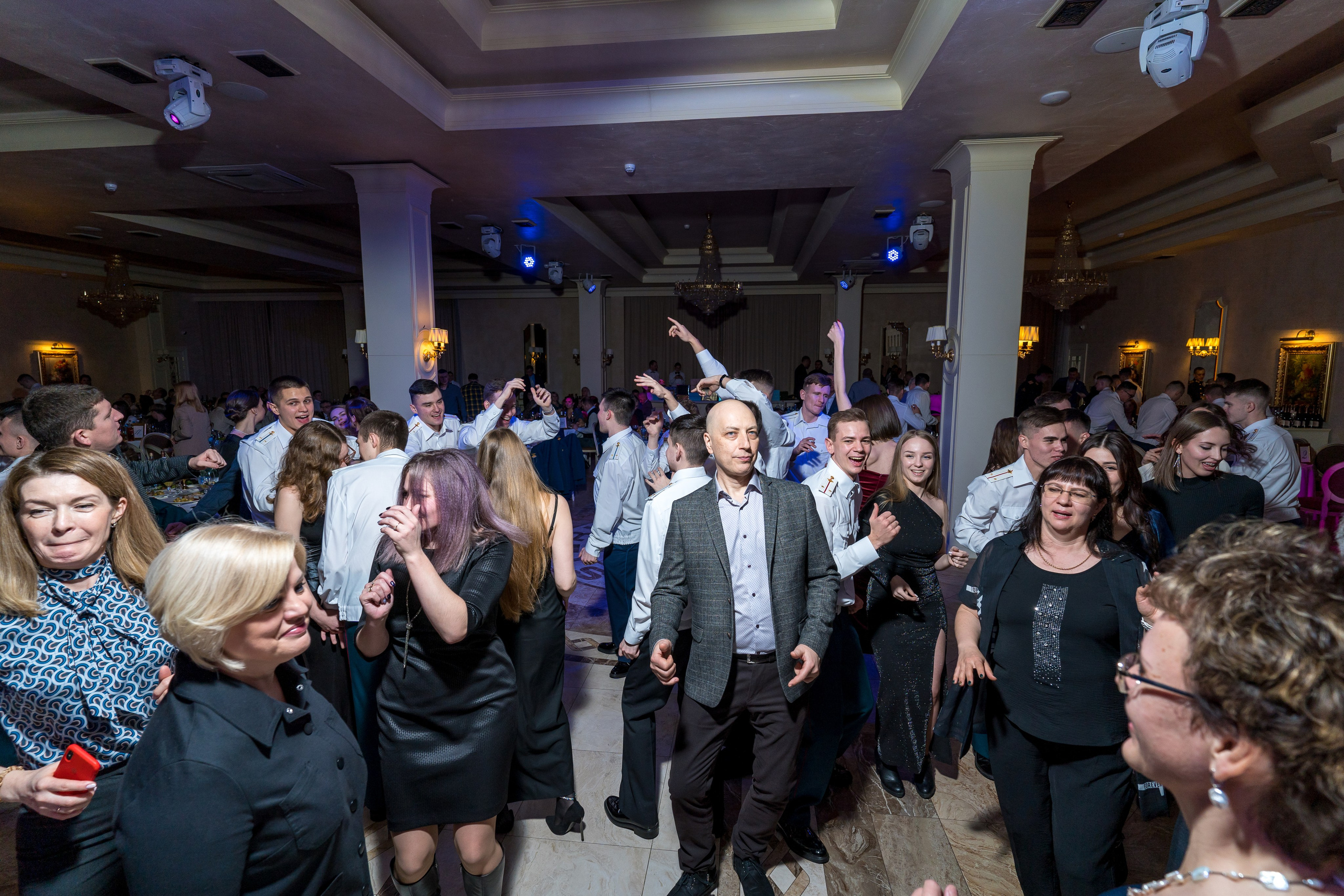 Фотосъемка выпуска военной академии и вручение дипломов