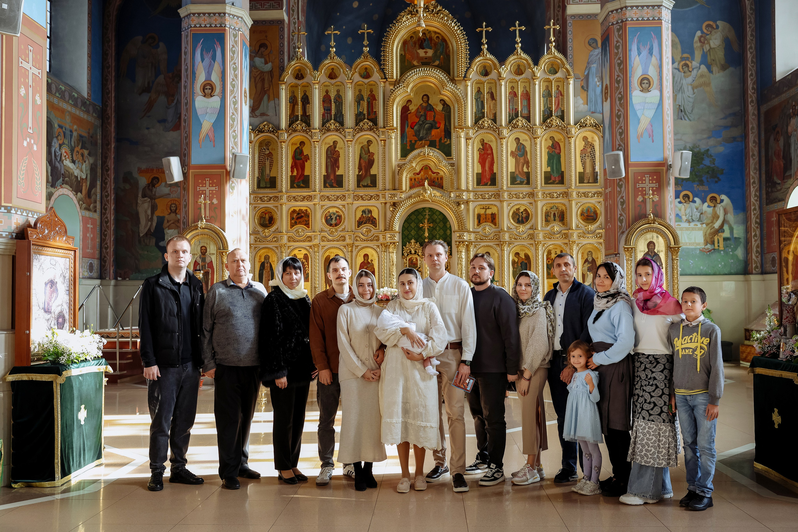 Крещение Есении. Свадебный фотограф Ольга Гречко