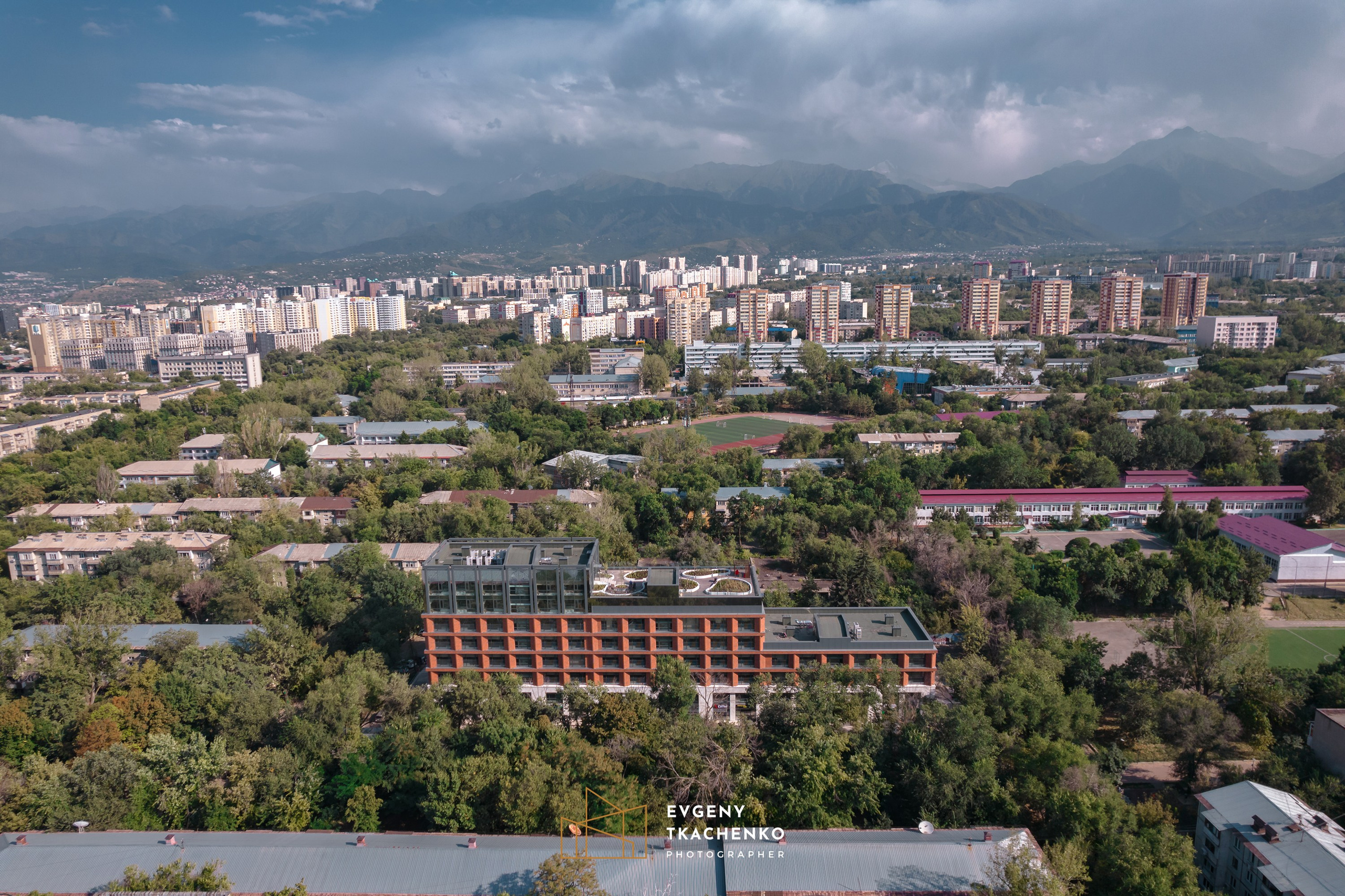 Общежитие университета NarXoz в Алматы. Архитектурный и интерьерный фотограф в Казахстане