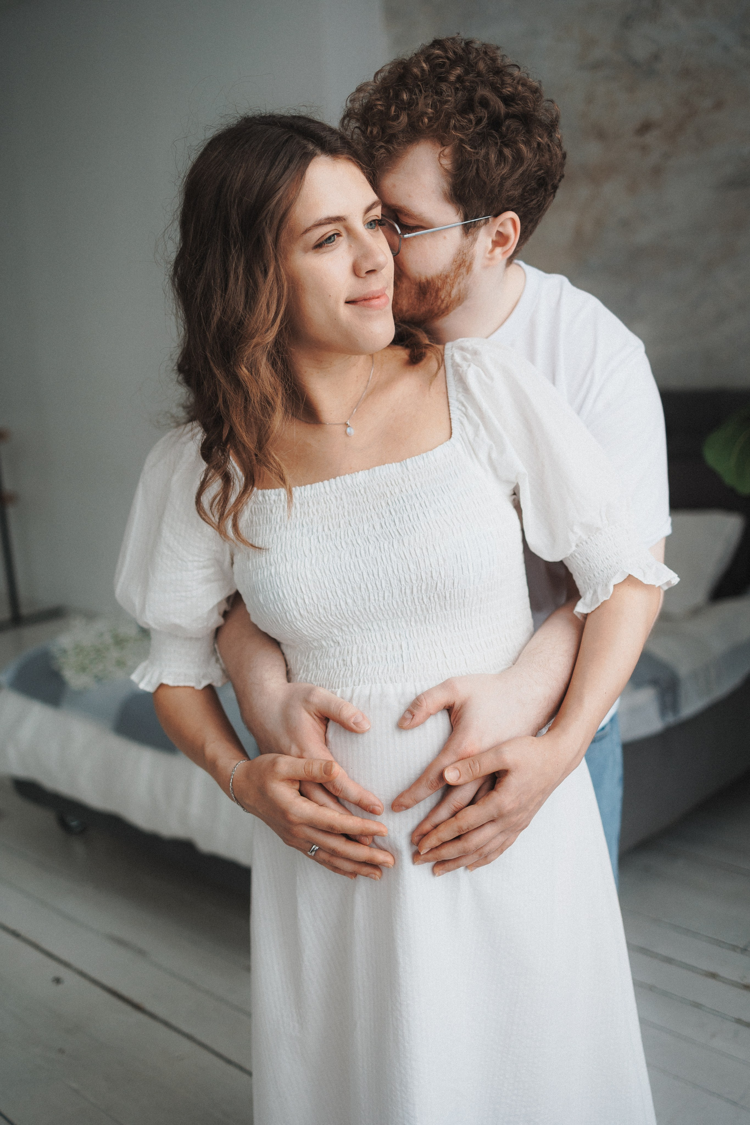 Любовь — это когда ты под сердцем носишь его ребенка. Фотограф Москва Светлана Кирюшина