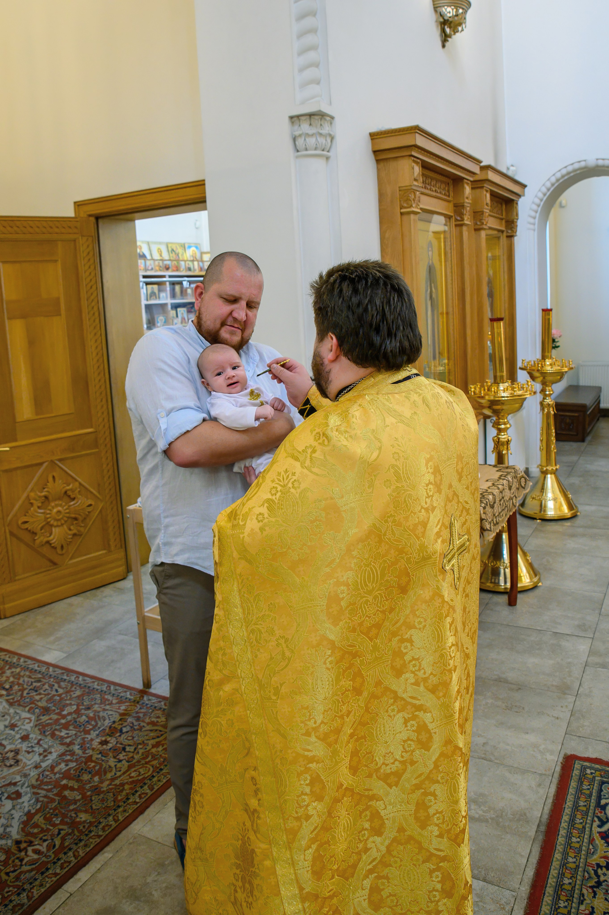Таинство крещения. Профессиональный фотограф в Санкт-Петербурге