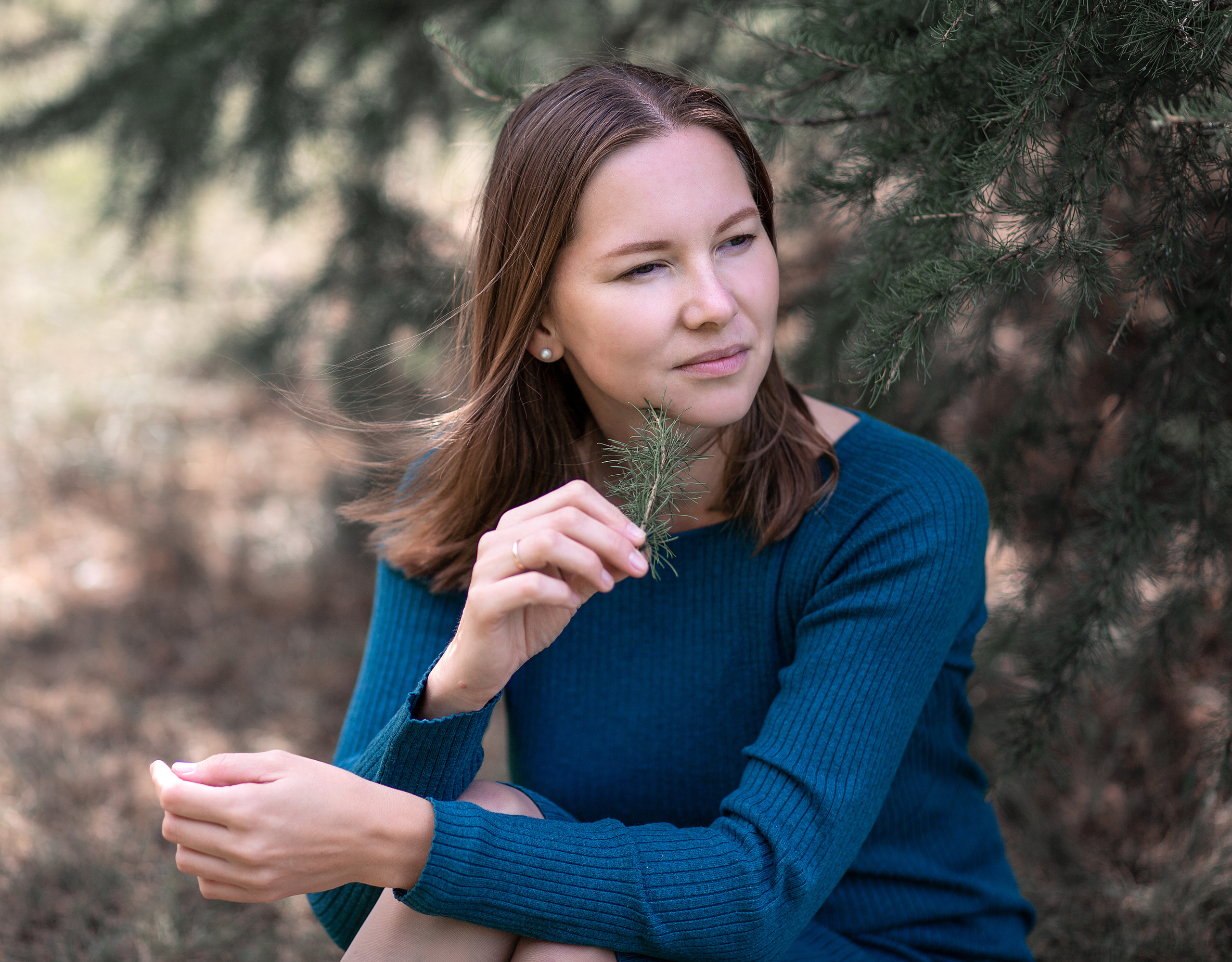 Женский портрет. Семейный и детский фотограф в Москве Полина Парамонова