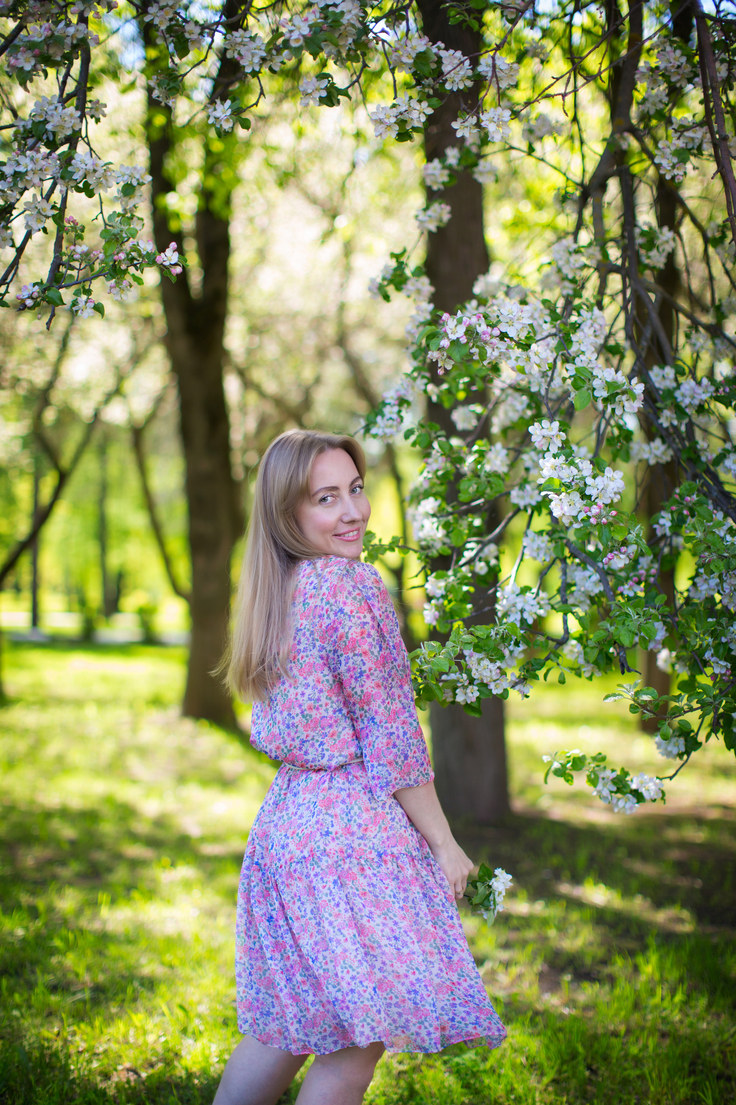 Яблоневый сад. Фотограф Москва I Чехов Вероника Долинская