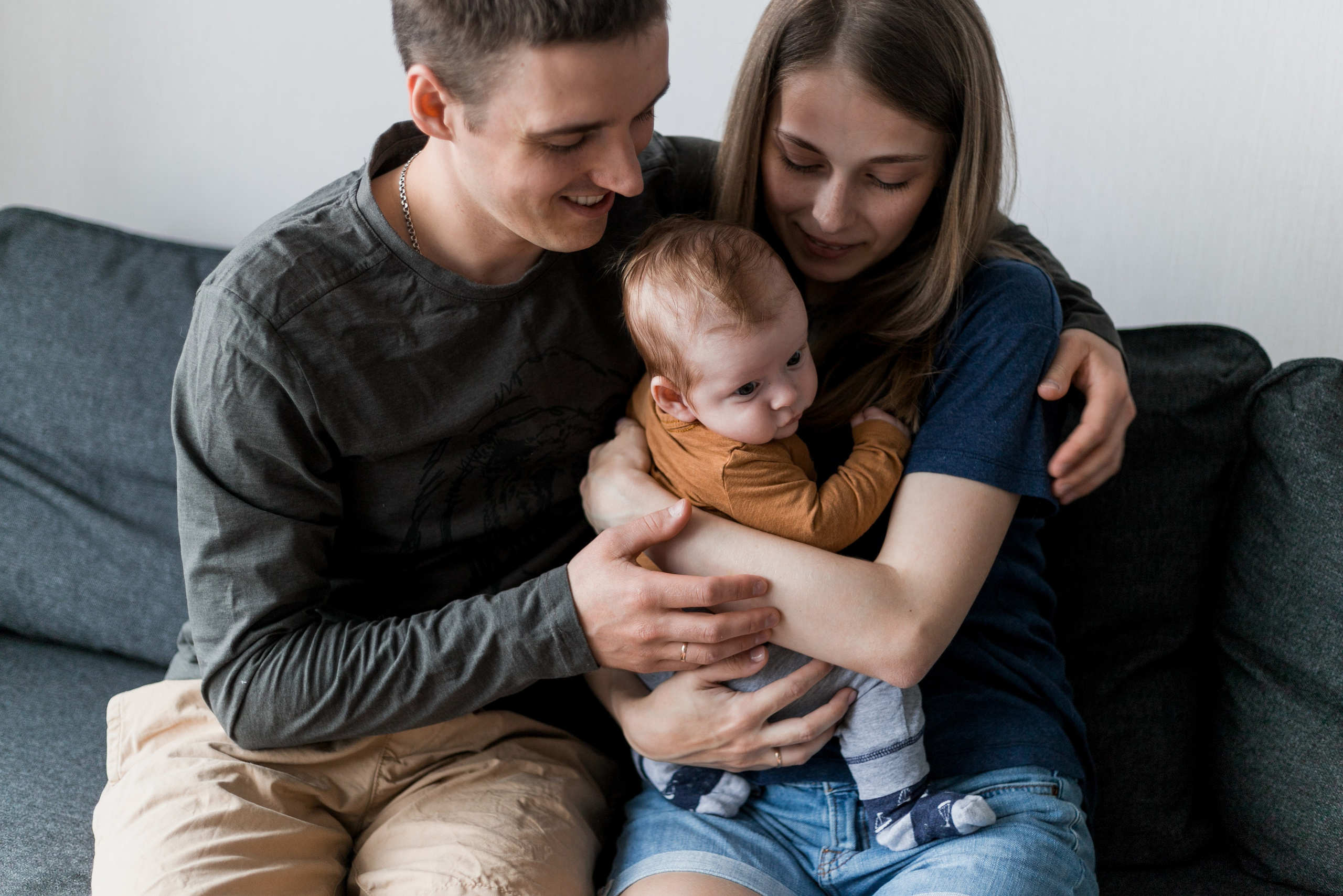 С малышом. Фотограф Софья Володкина