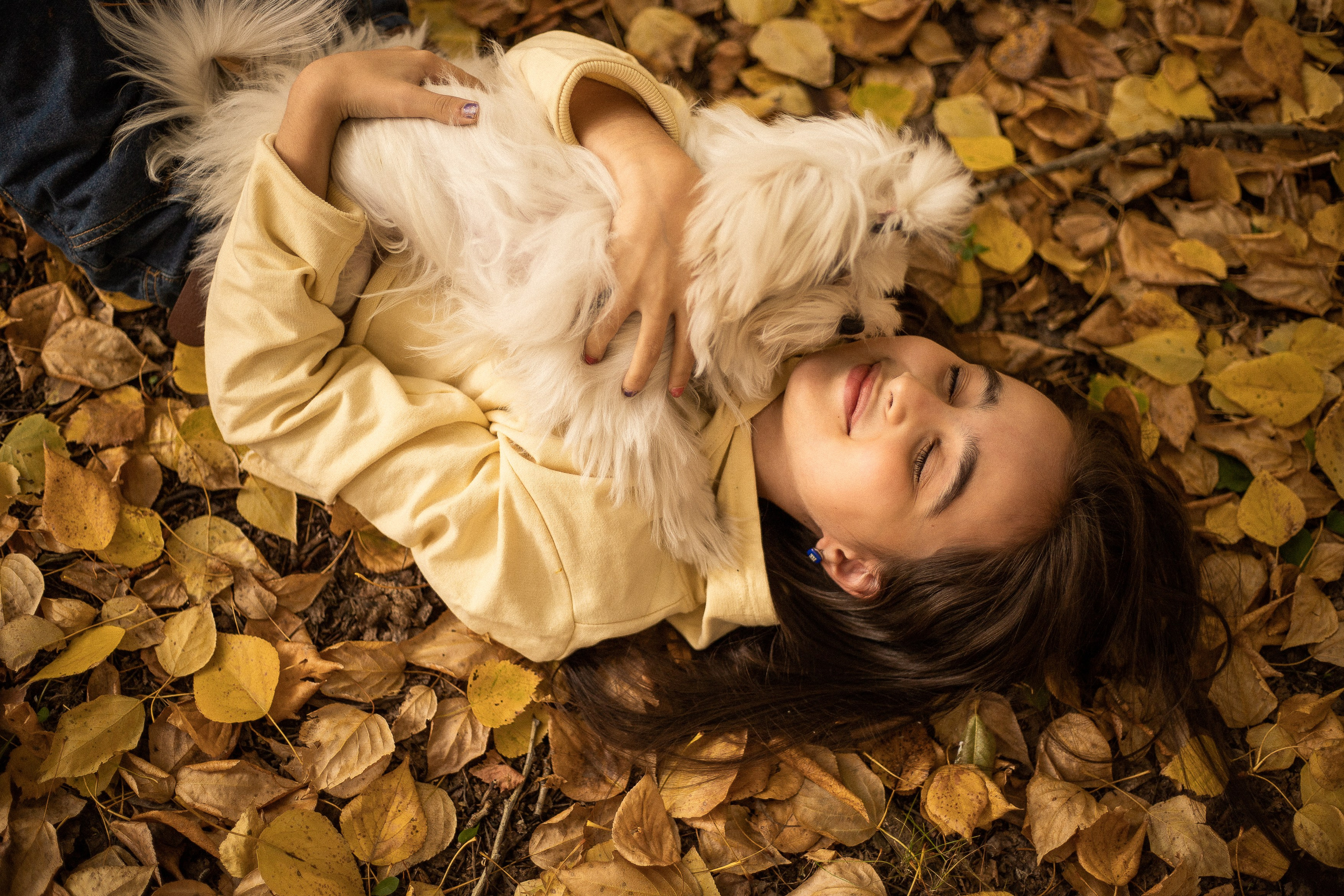 Семейная фотосессия - Дамы с собачкой. Семейный и женский фотограф Кемерово Мария Степ