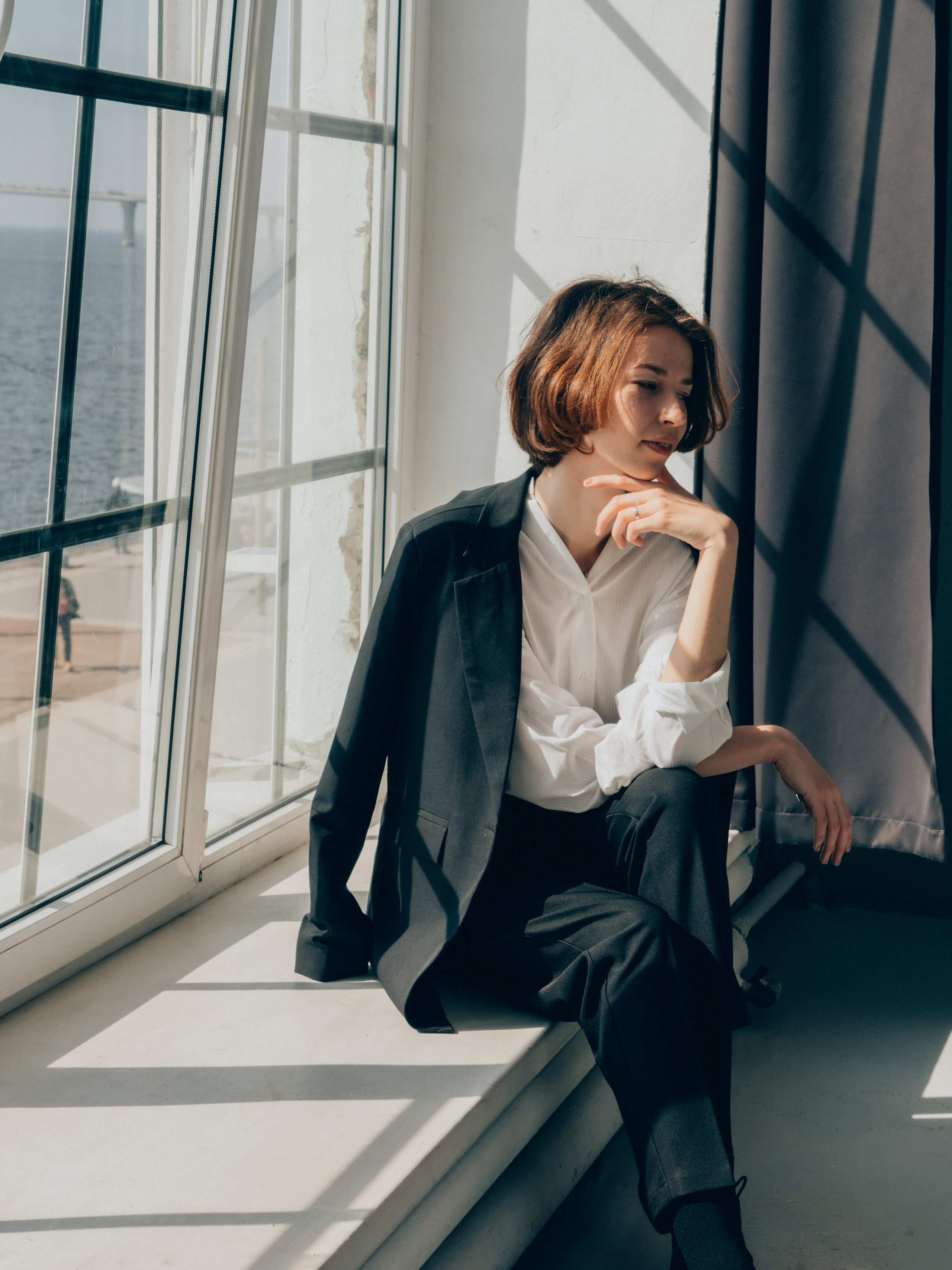 Портретная фотосессия для Полины в фотостудии. Светлана Гопанюк. Портретный фотограф. Санкт-Петербург. СПб