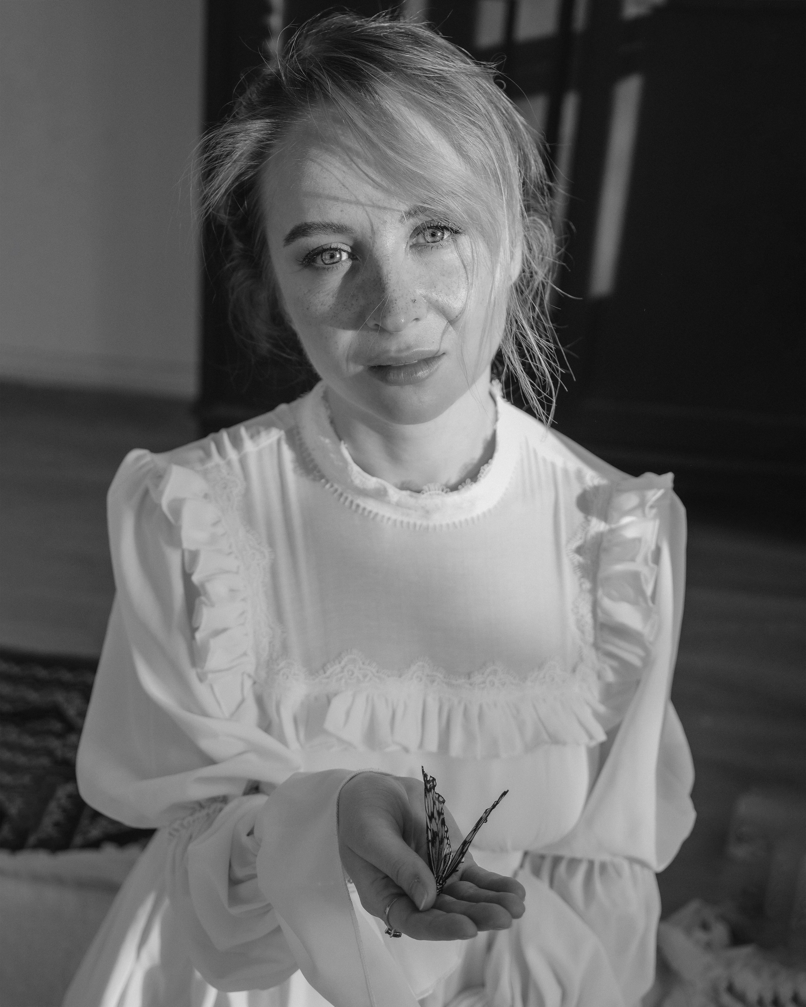 Портретная фотосессия в студии Balcone Studio для Марины в Санкт-Петербурге. Светлана Гопанюк. Портретный фотограф. Санкт-Петербург. СПб