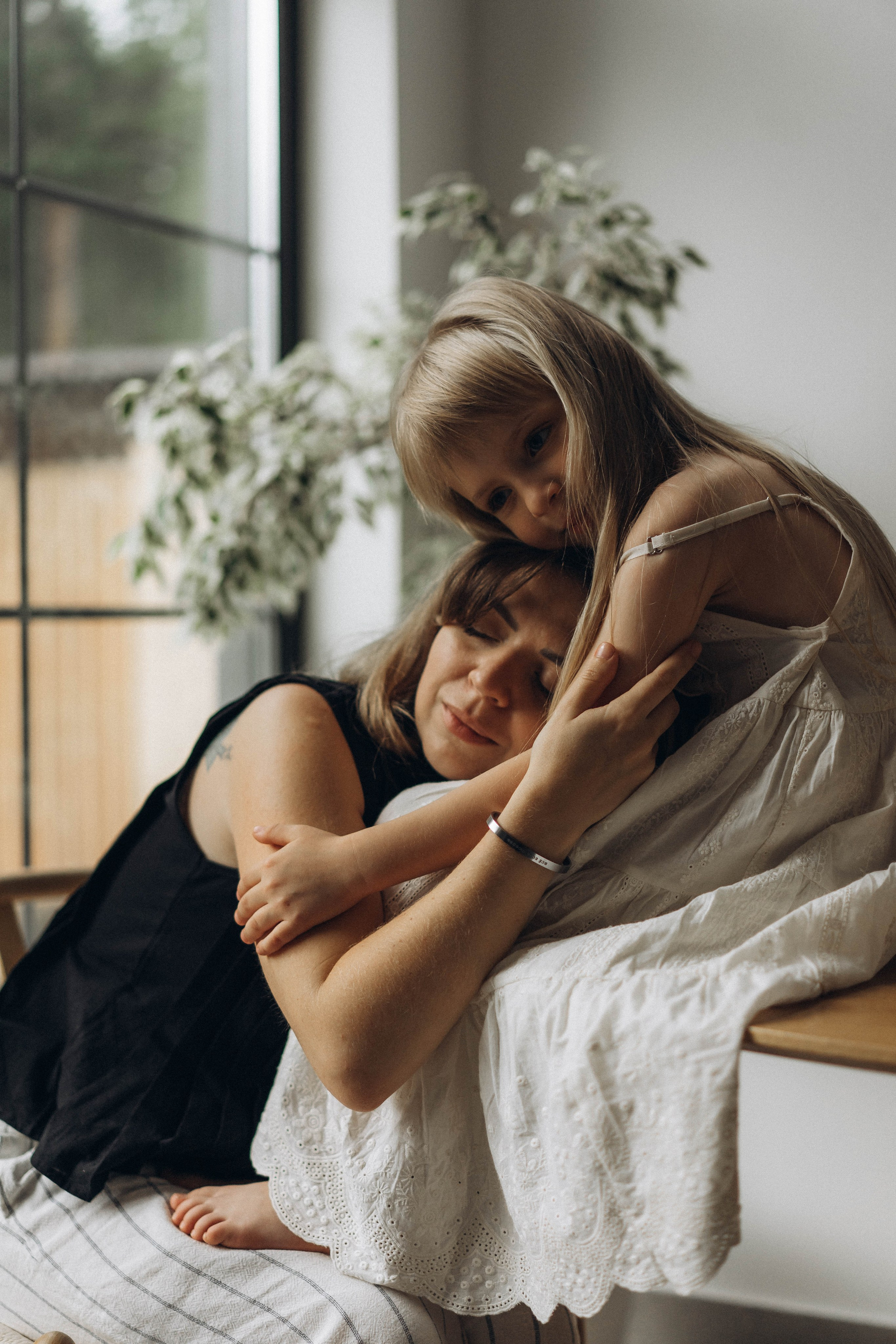 Фотосессия домашняя мама и дочка. Фотограф Екатеринбург Кокшарова Александра