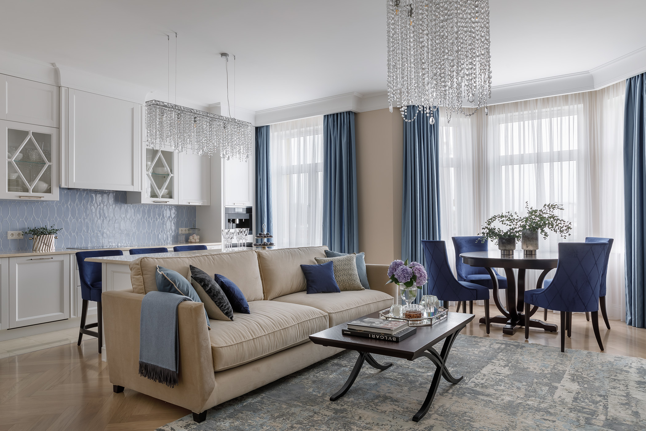 Дизайн интерьеров в ЖК Fjord,СПБ