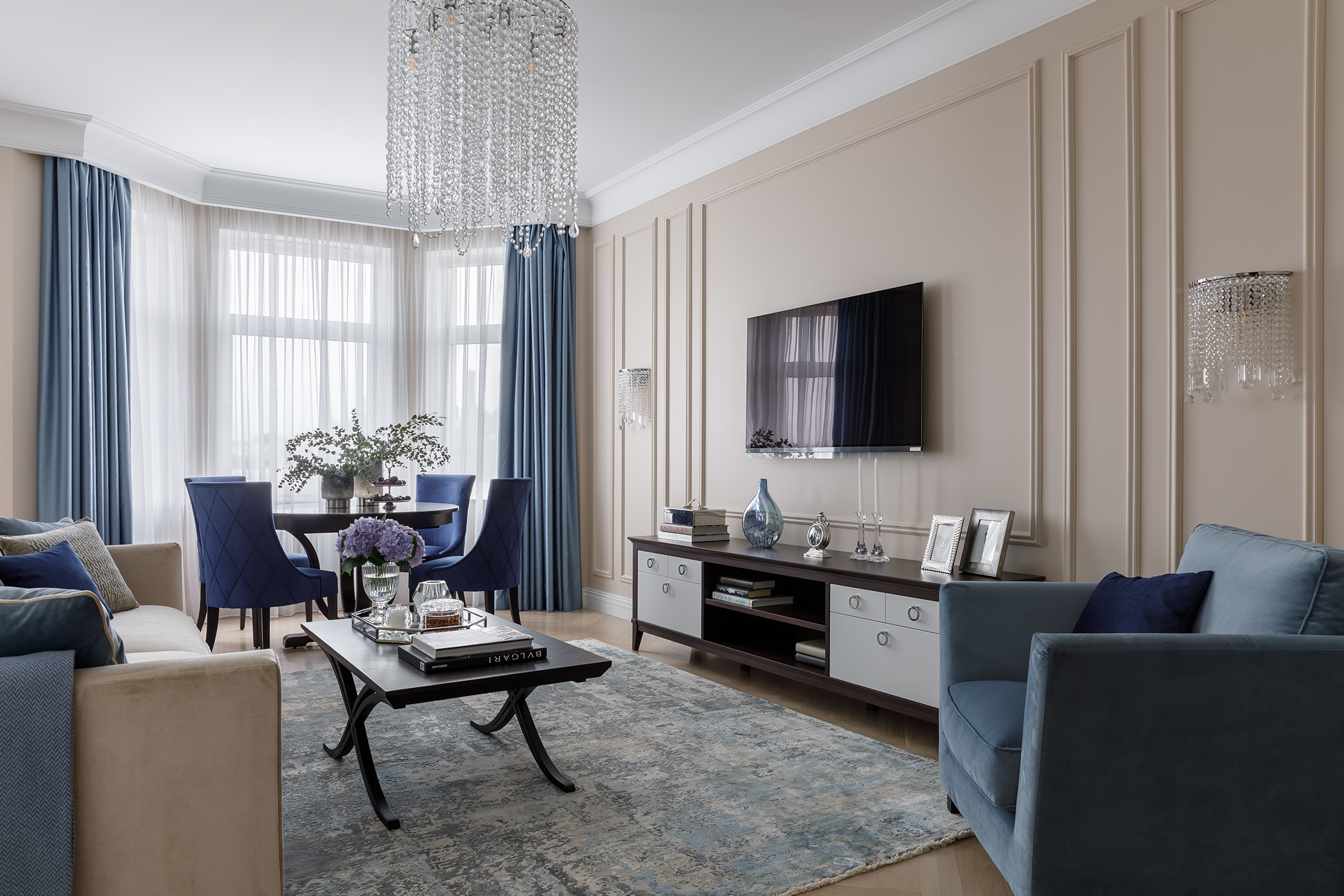 Дизайн квартиры в ЖК Жизнь на Плющихе