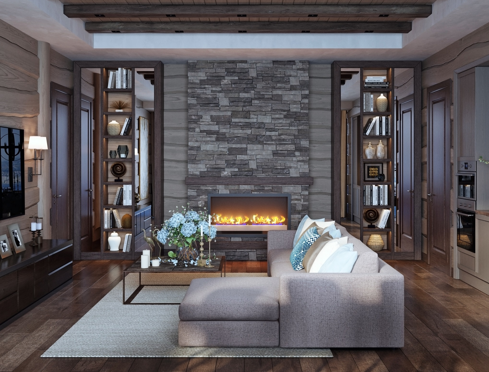 Дизайн деревянного дома