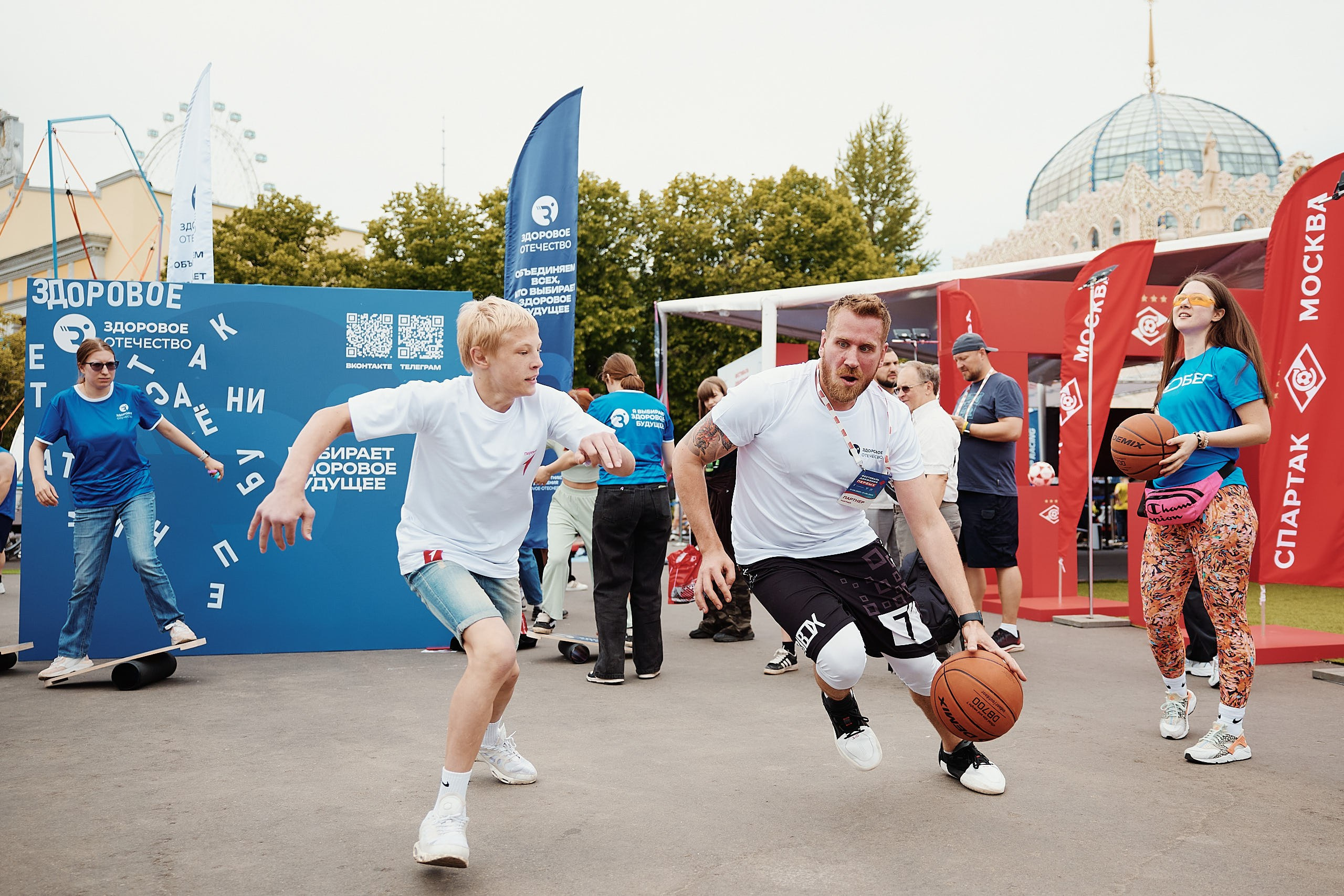 Фестиваль Движения Первых 2025. Репортажная съемка в Москве